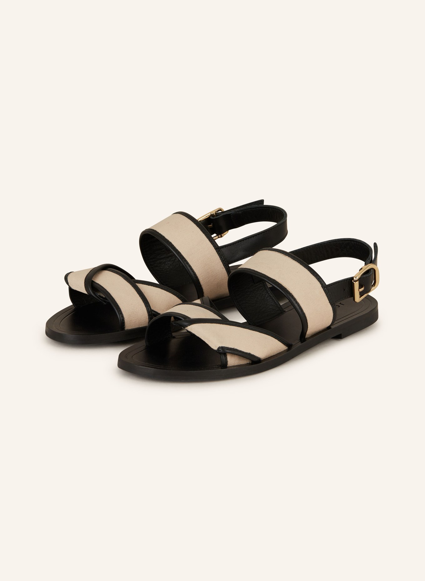 JONAK Sandals LILA, Color: BLACK/ BEIGE (Image 1)