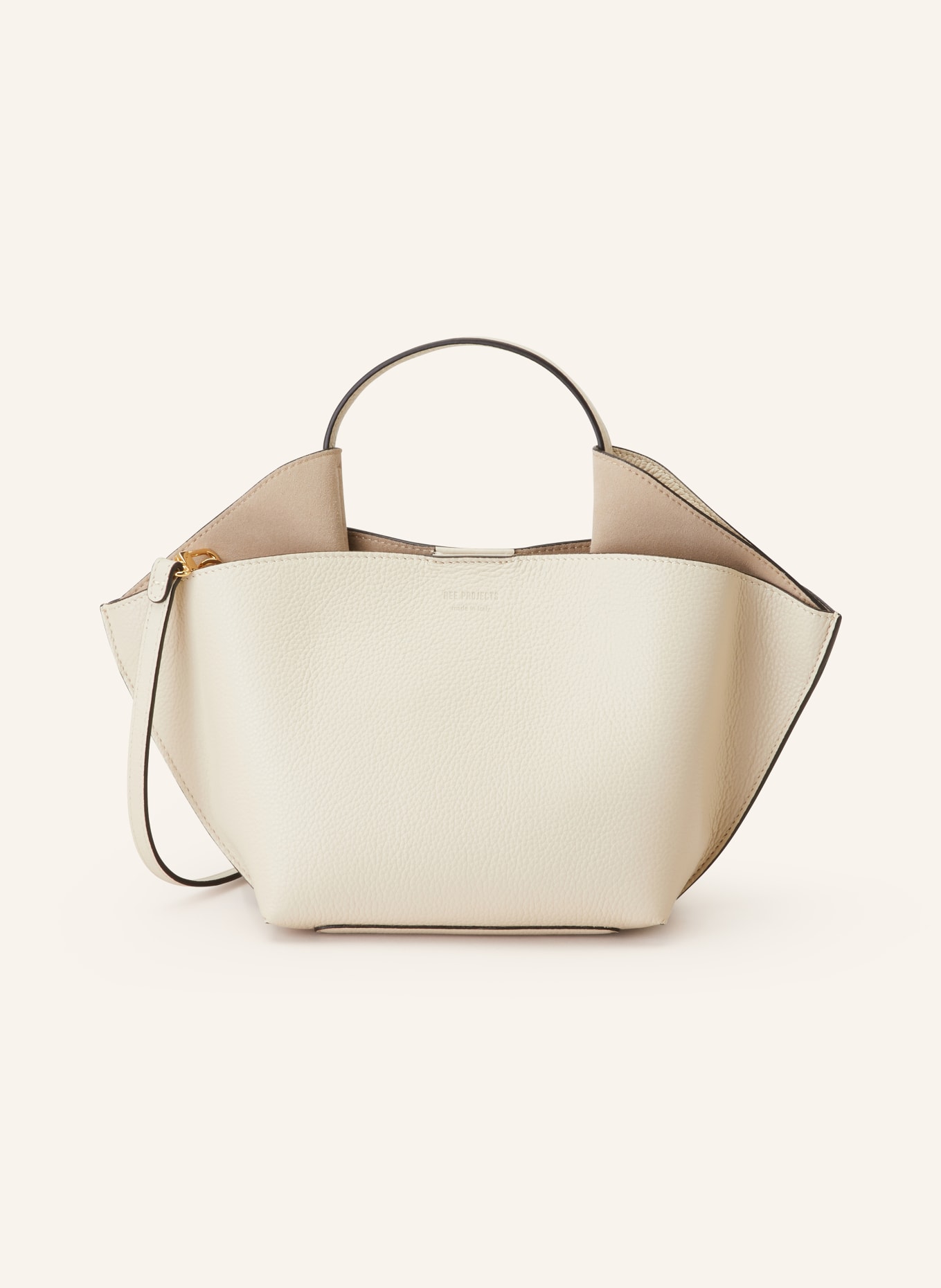 REE PROJECTS Handbag ANN TOTE MINI, Color: BEIGE (Image 1)