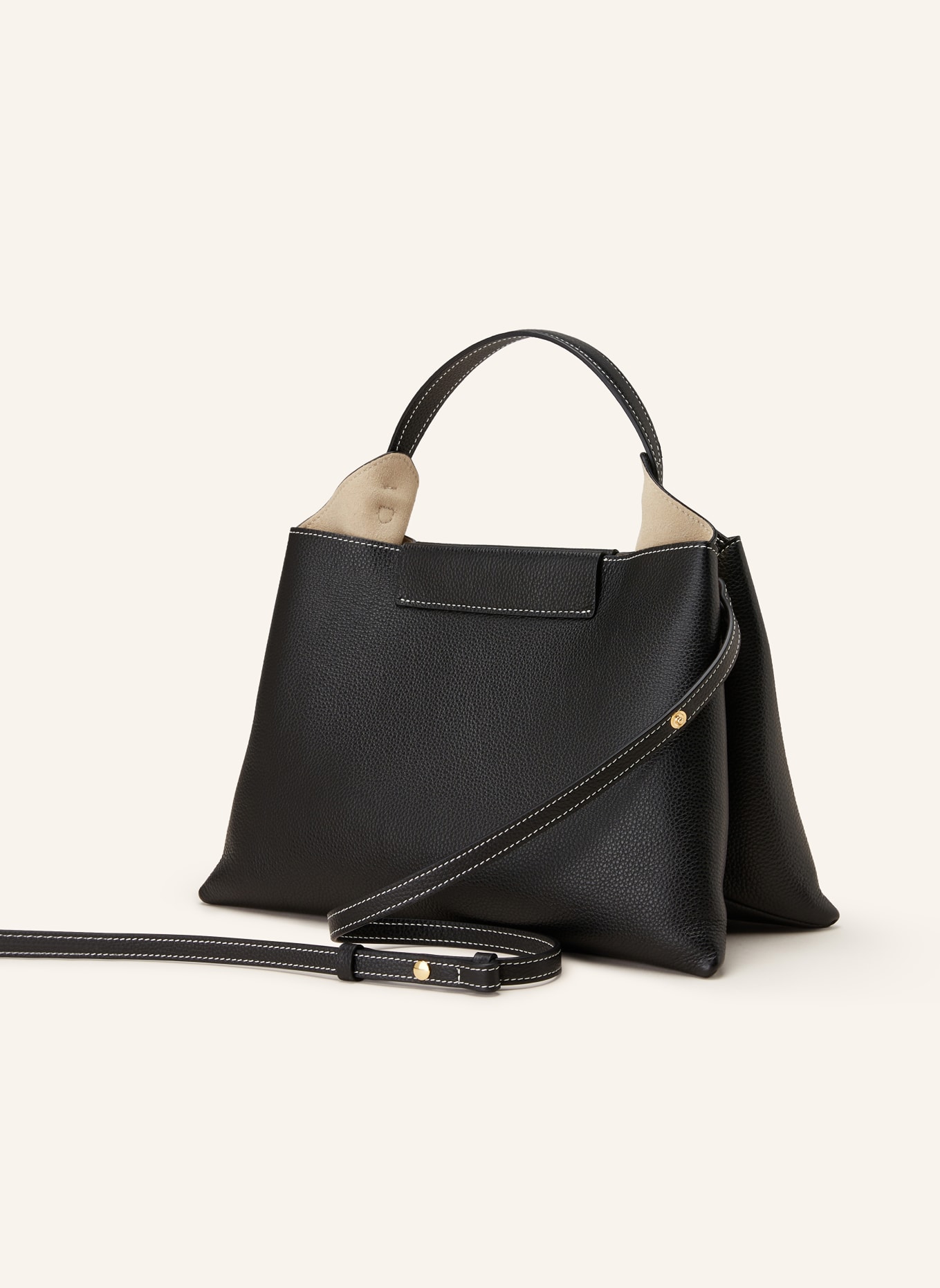 REE PROJECTS Handbag ELIEZE MEDIUM, Color: BLACK (Image 2)