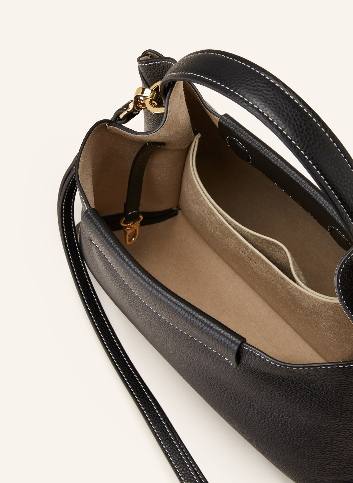 REE PROJECTS Handbag ELIEZE MEDIUM, Color: BLACK (Image 3)