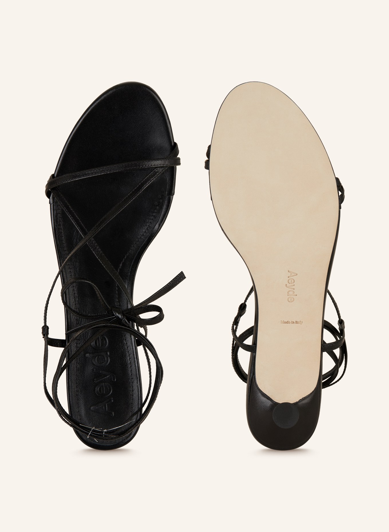 Aeyde Sandals PAIGE, Color: BLACK (Image 5)