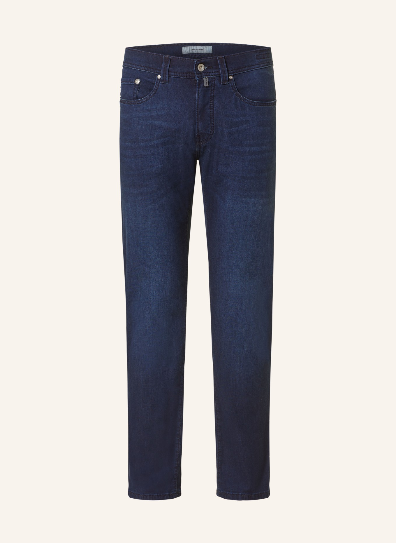 pierre cardin Jeans LYON slim fit, Color: 6814 dark blue used buffies (Image 1)