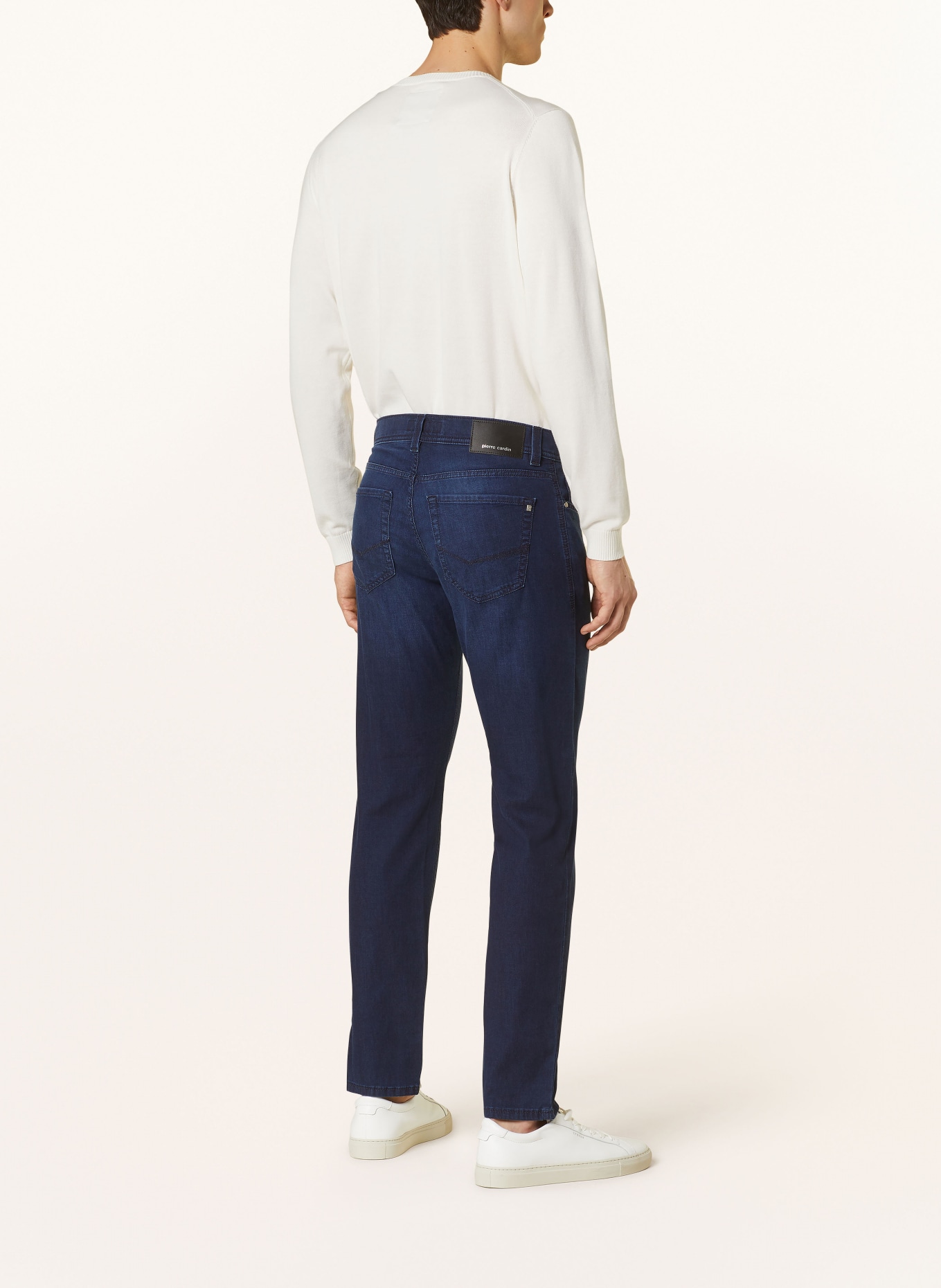 pierre cardin Jeans LYON slim fit, Color: 6814 dark blue used buffies (Image 3)