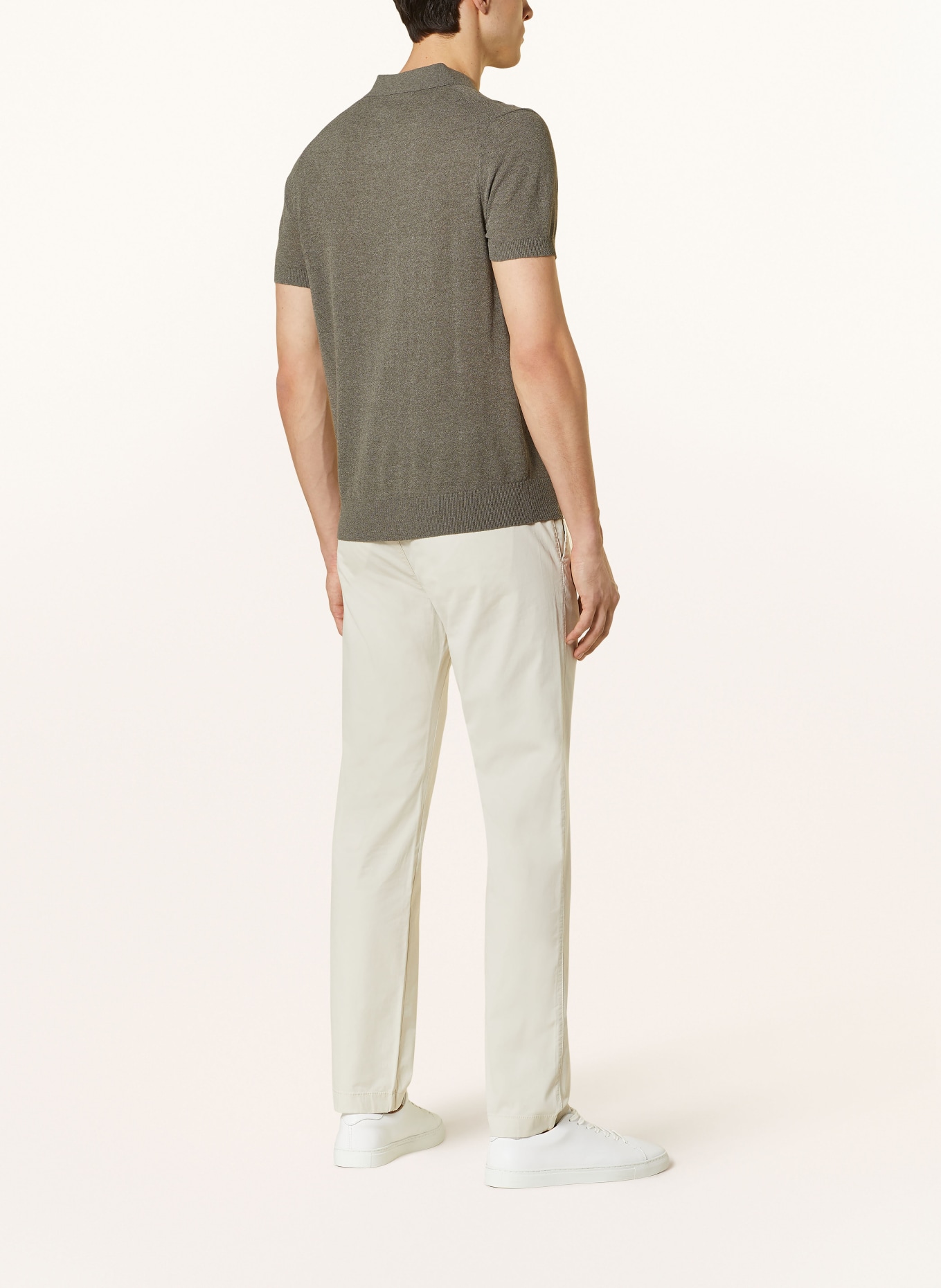 pierre cardin Chino LYON Tapered Fit, Farbe: CREME (Bild 3)