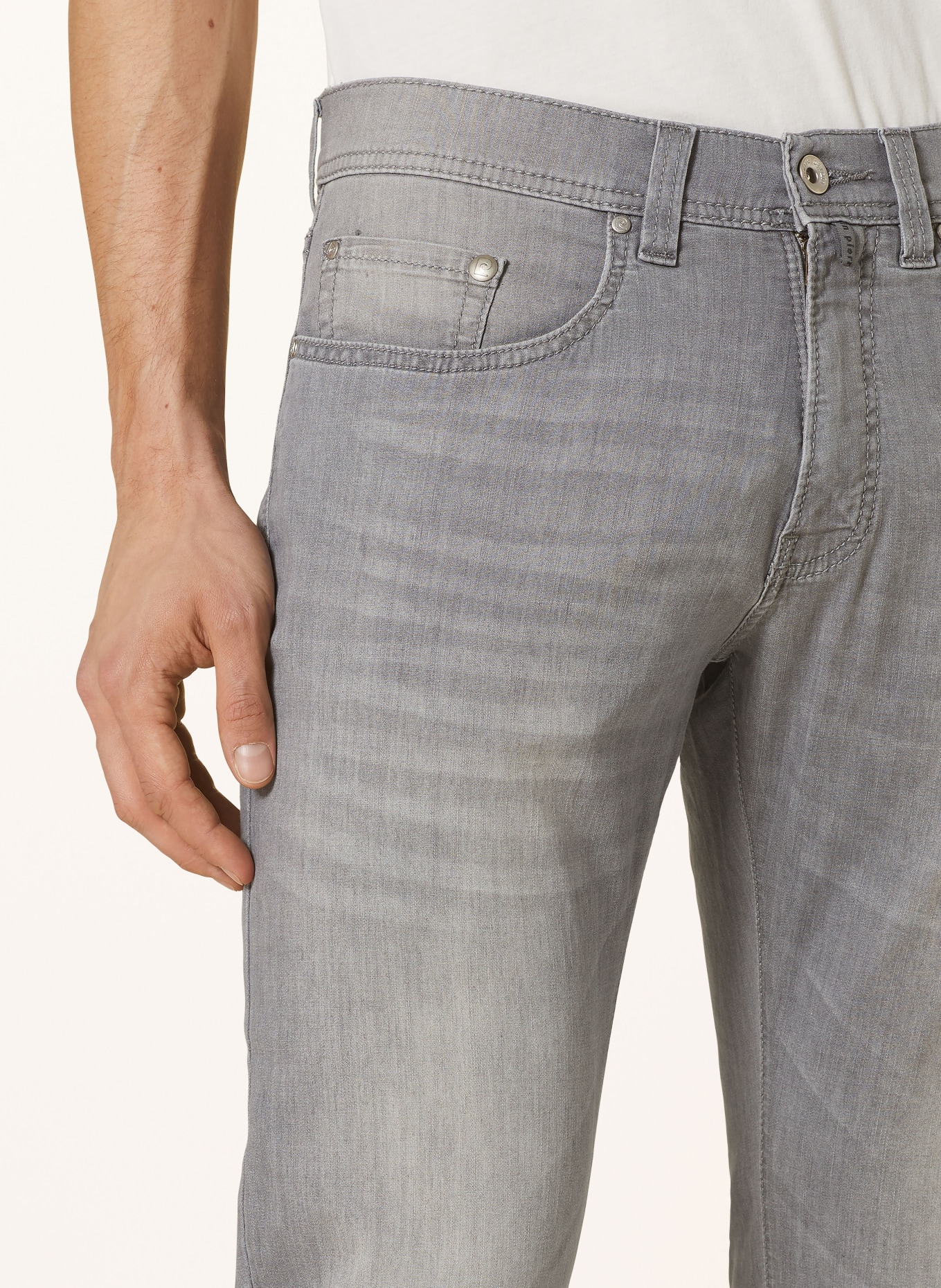 pierre cardin Jeans LYON Modern Fit, Farbe: GRAU (Bild 5)