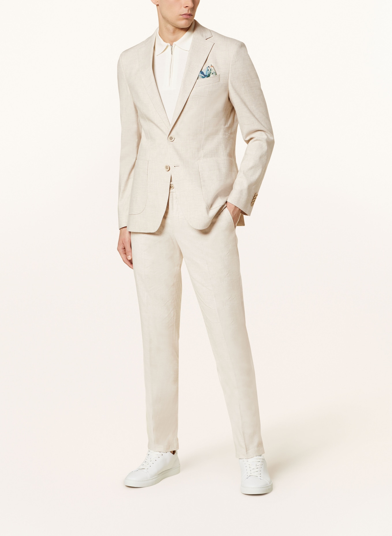PAUL Anzughose Slim Fit, Farbe: CREME (Bild 2)
