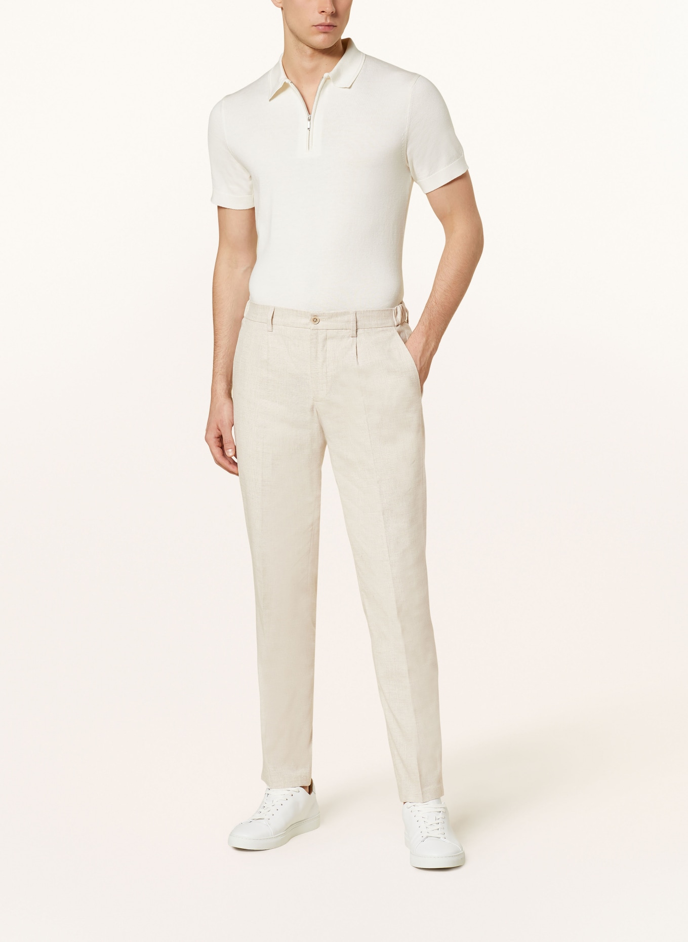 PAUL Suit trousers slim fit, Color: CREAM (Image 3)