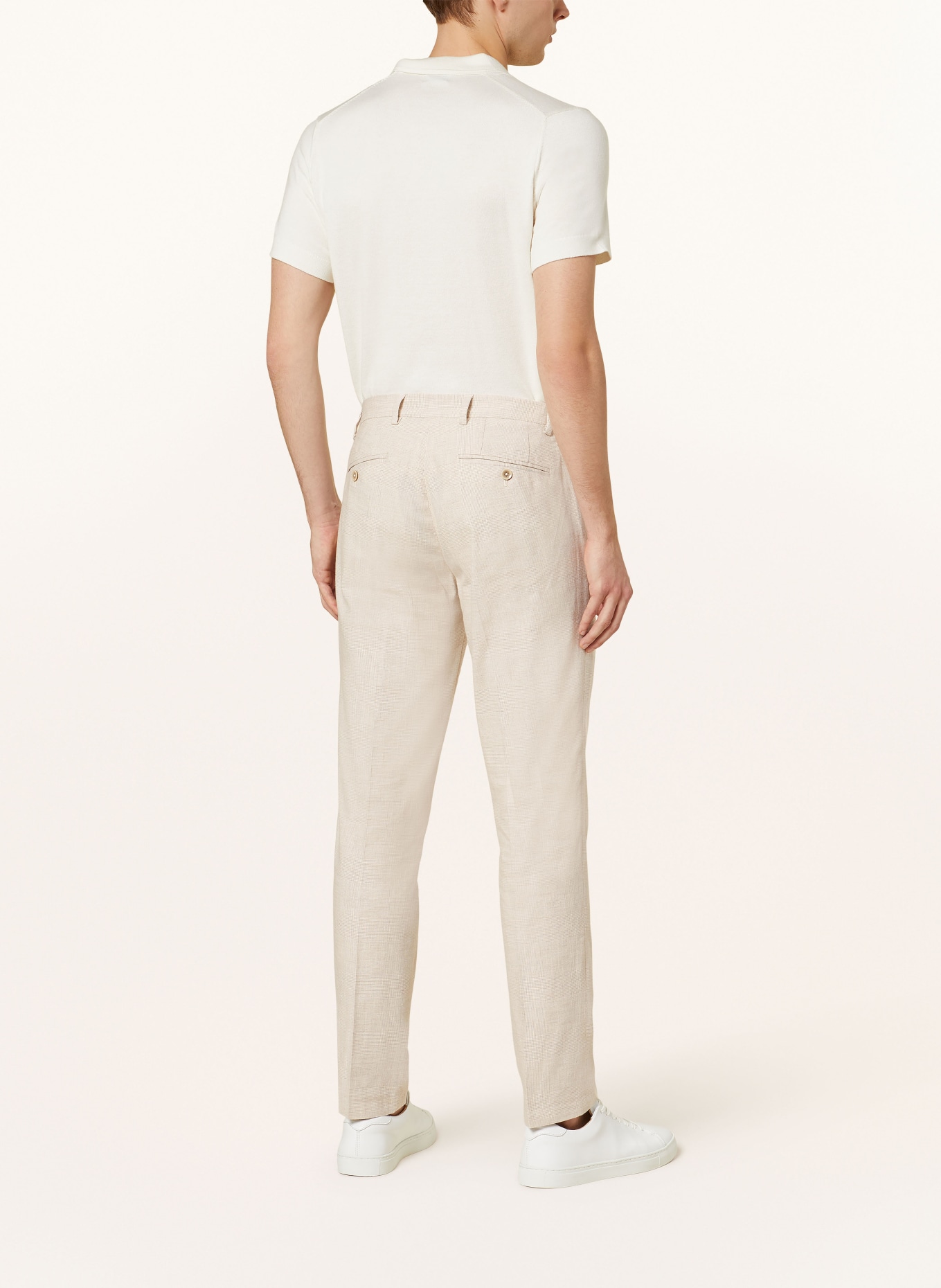 PAUL Suit trousers slim fit, Color: CREAM (Image 4)