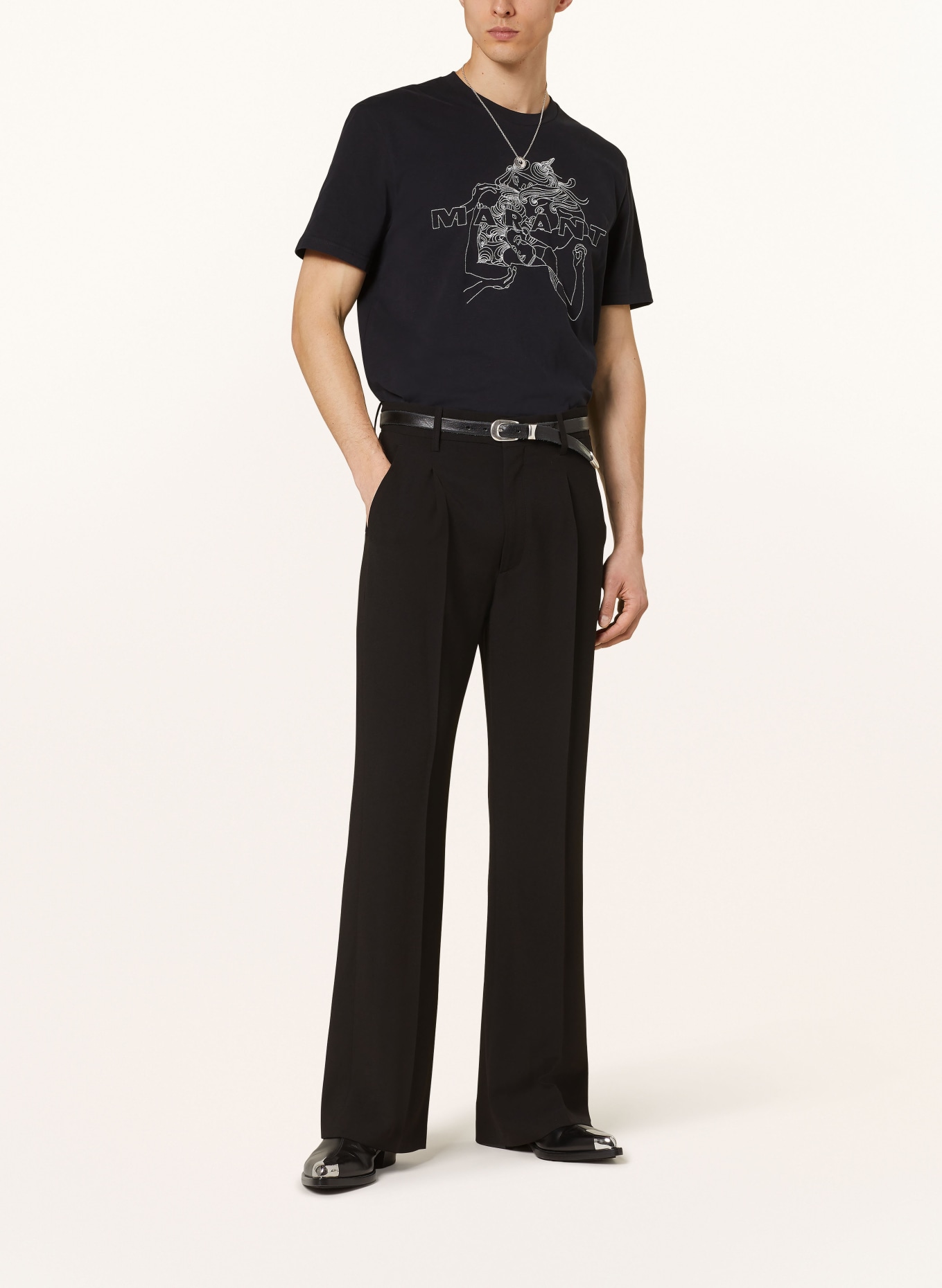ISABEL MARANT Suit trousers NOEVA, Color: 01BK BLACK (Image 3)