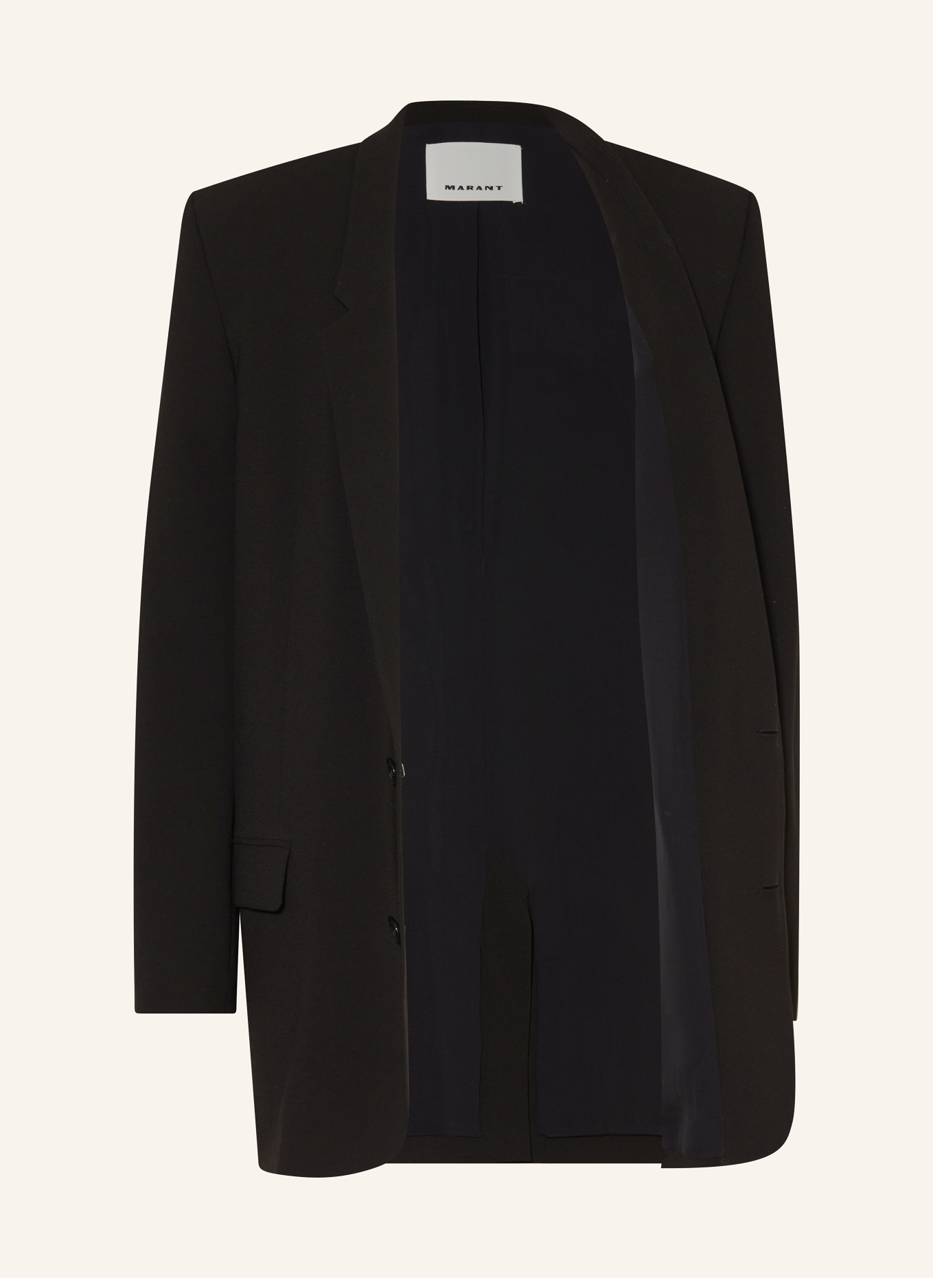 ISABEL MARANT Tailored jacket NEZO regular fit, Color: 01BK BLACK (Image 4)