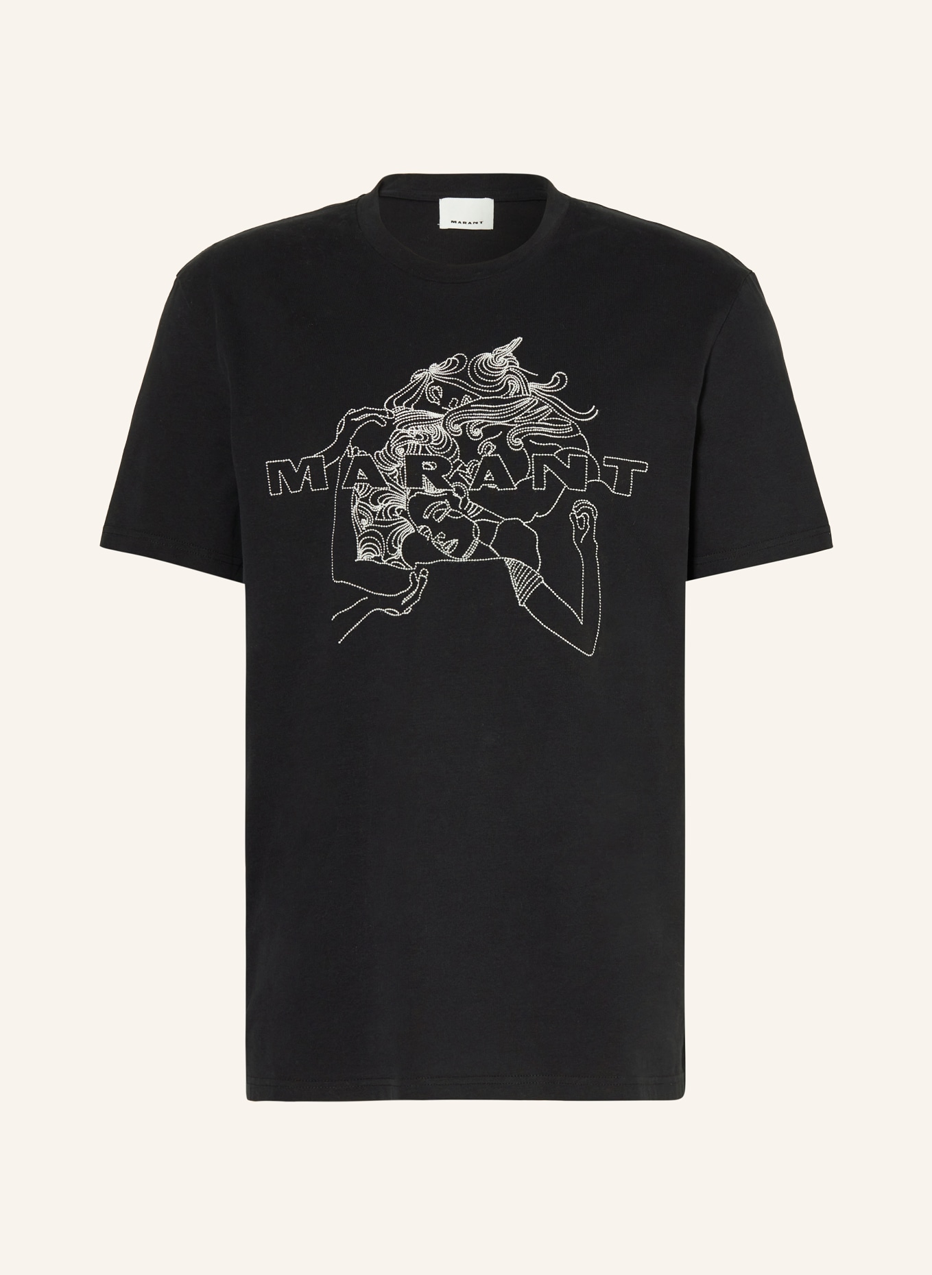 ISABEL MARANT T-shirt HONORE, Color: BLACK (Image 1)