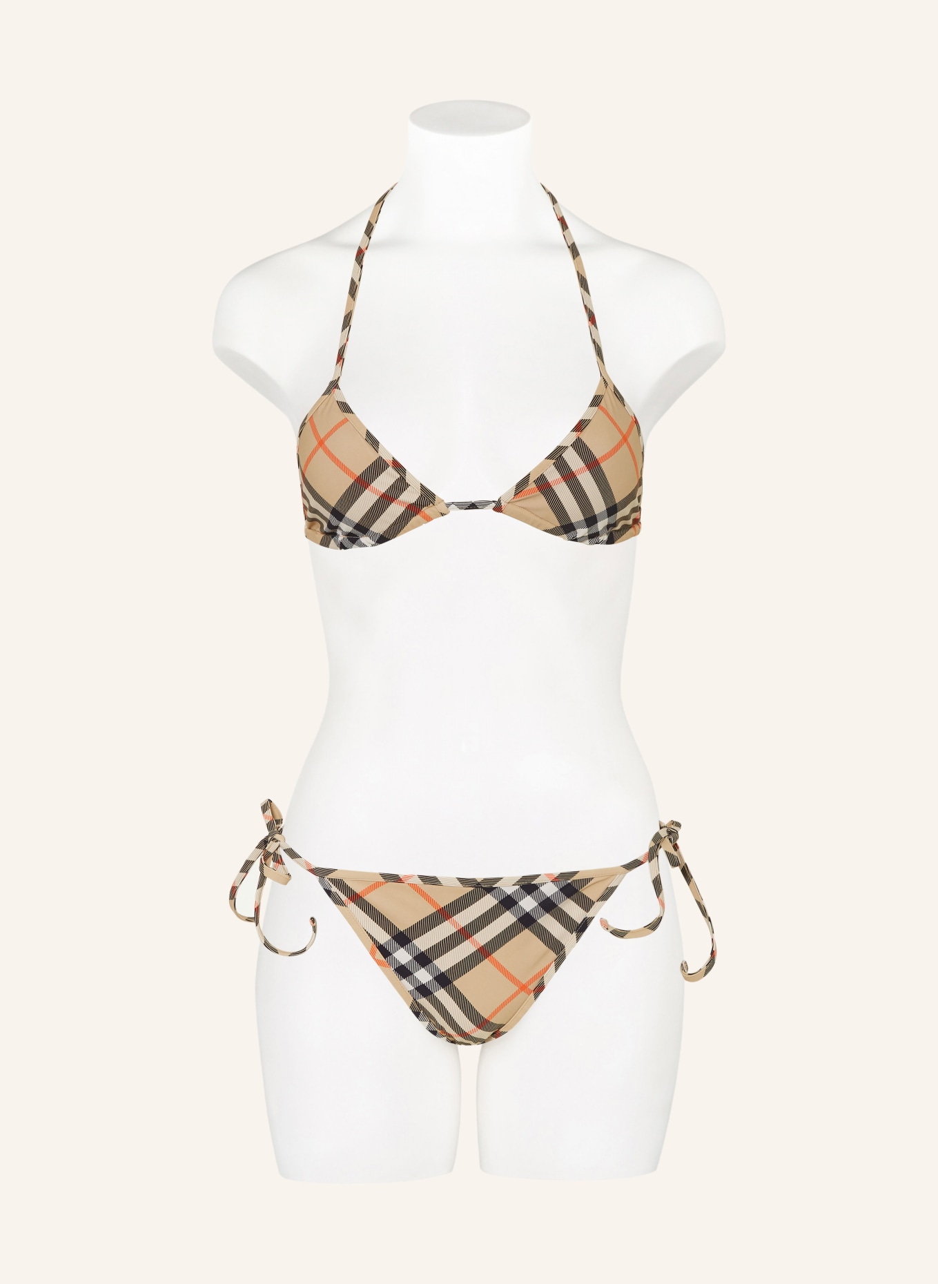 BURBERRY Triangel--Bikini-Hose, Farbe: BEIGE (Bild 2)
