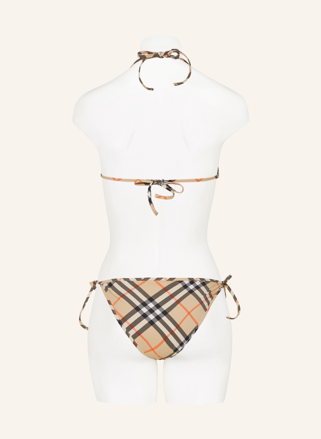 BURBERRY Triangel--Bikini-Hose, Farbe: BEIGE (Bild 3)