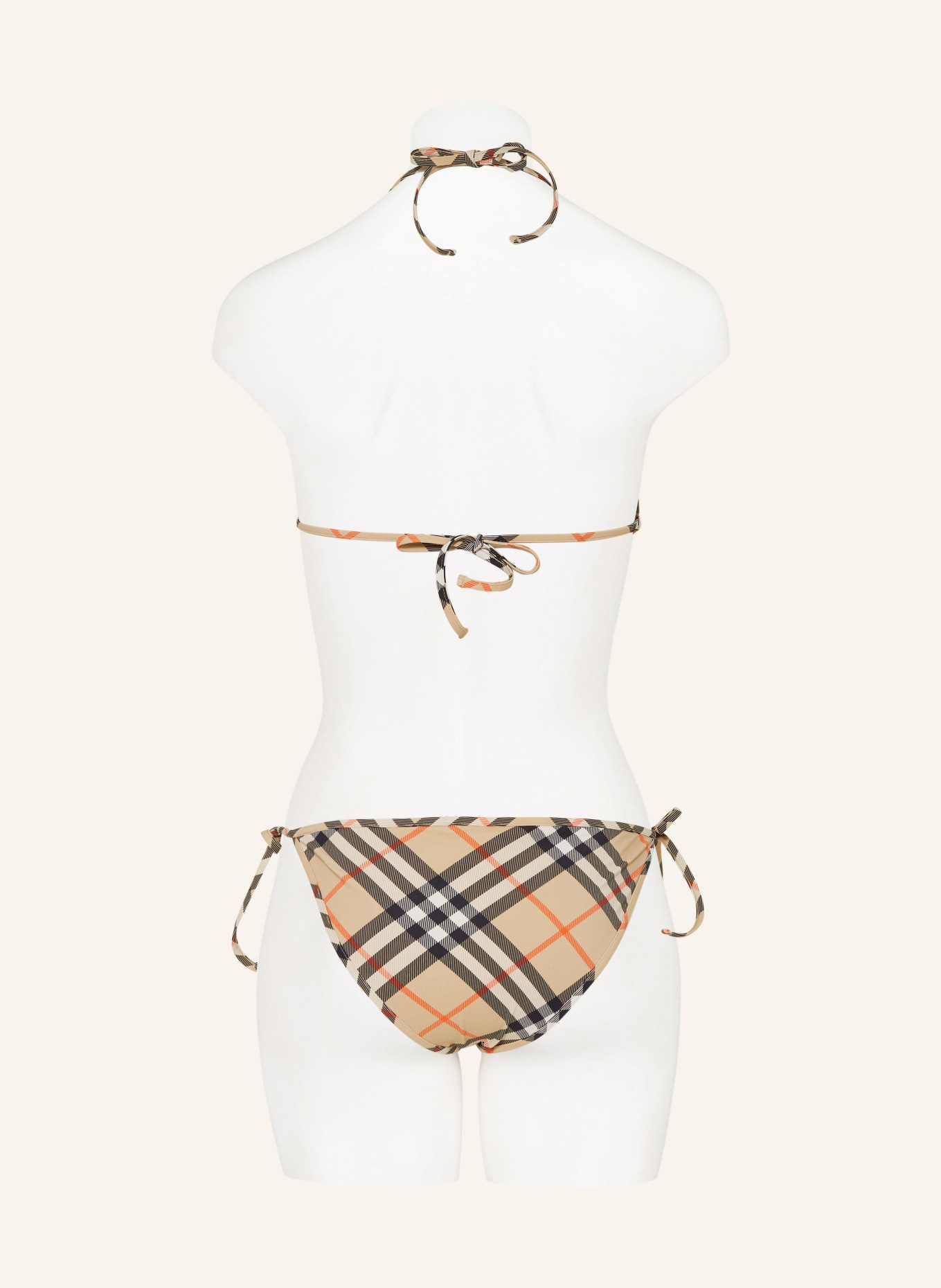 BURBERRY Triangle bikini top, Color: BEIGE (Image 3)