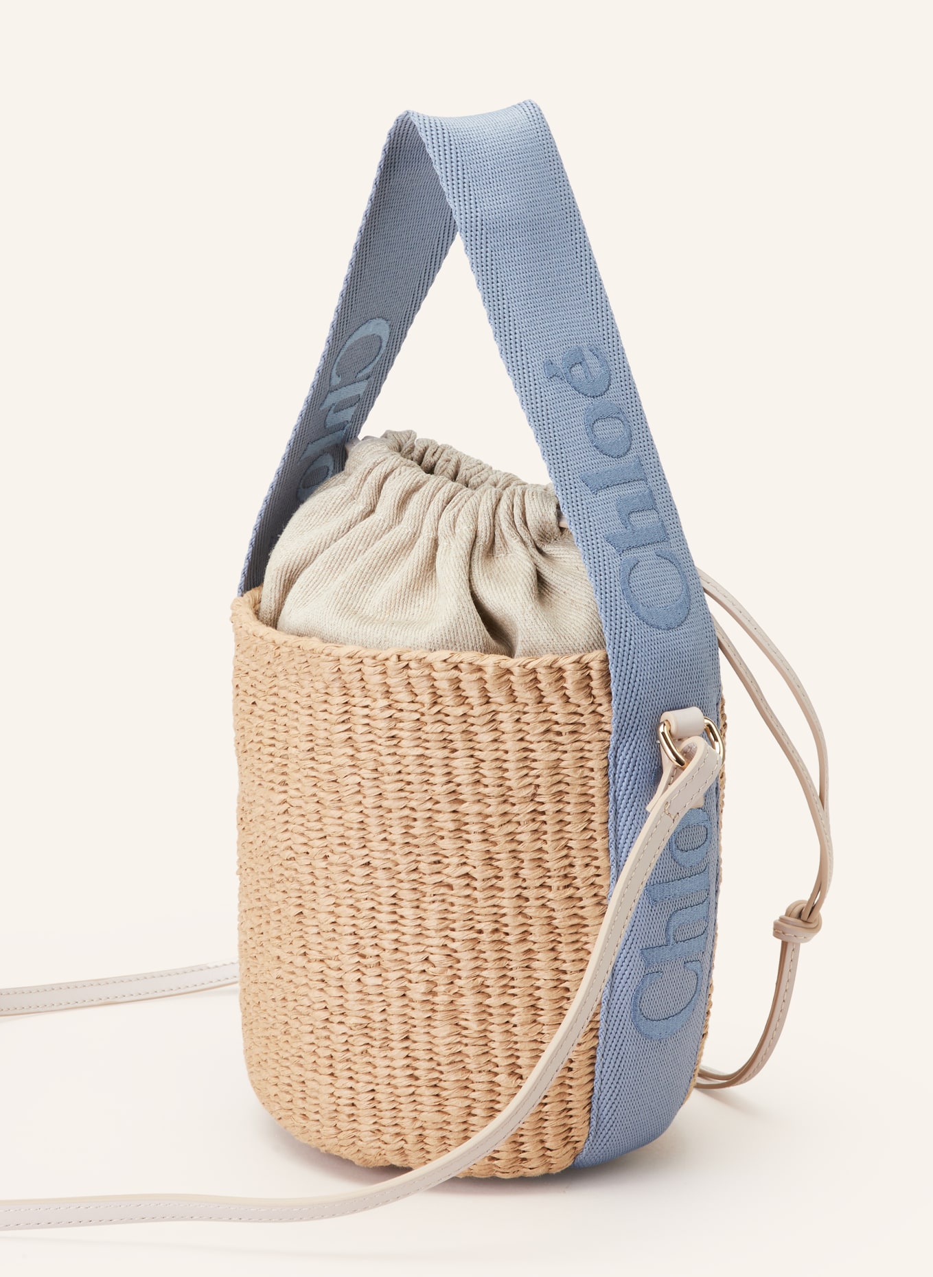 Chloé Pouch bag WOODY, Color: WASHED BLUE (Image 2)