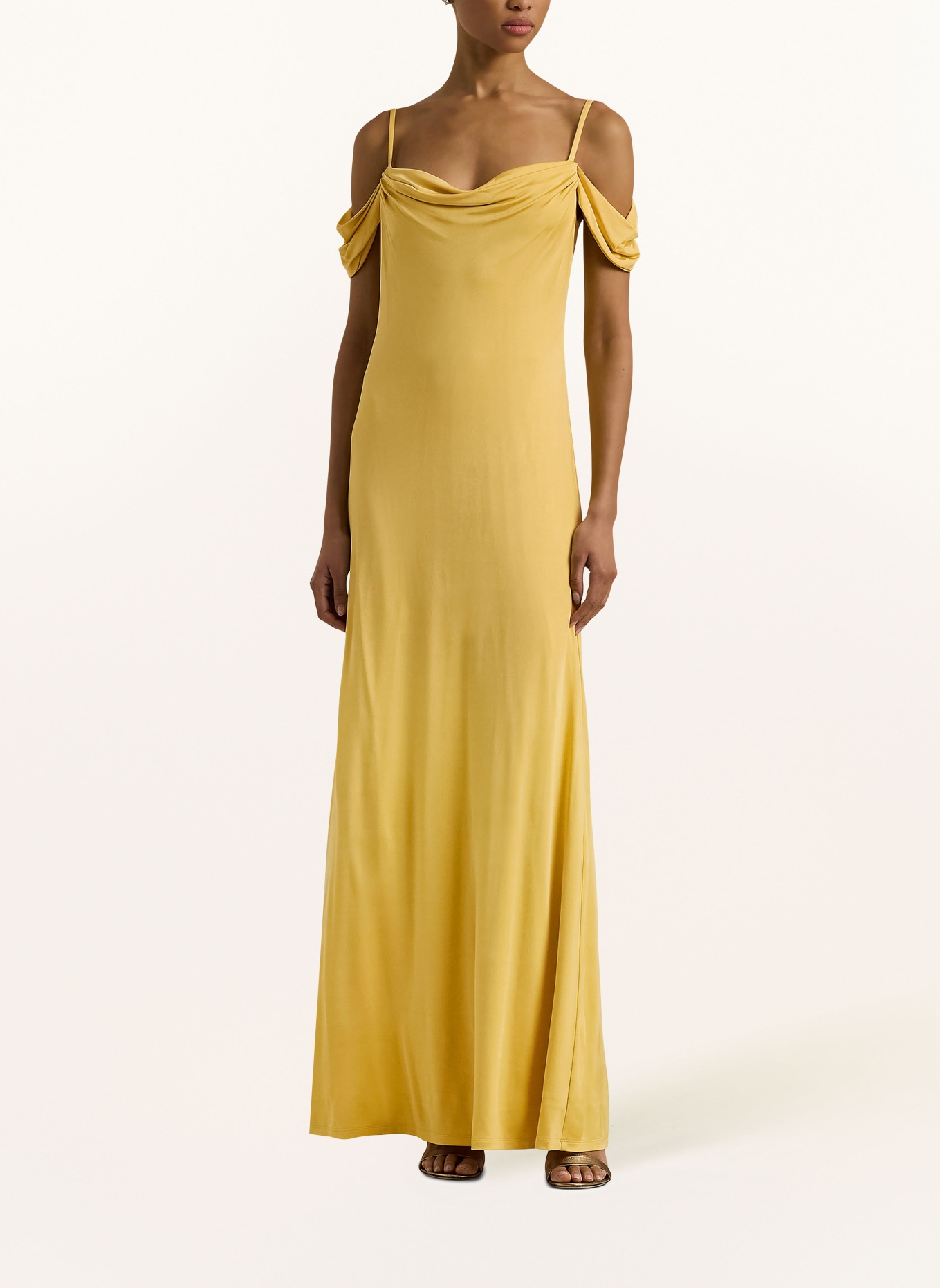 LAUREN RALPH LAUREN Večerní šaty SCHETNAY z žerzejového materiálu, Barva: ŽLUTÁ (Obrázek 2)