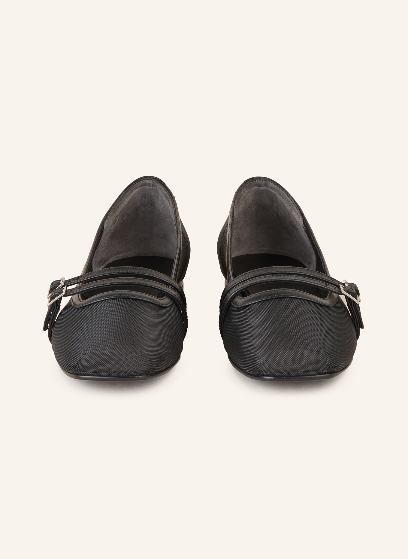 GIA BORGHINI Ballet flats FELICE, Color: BLACK (Image 3)