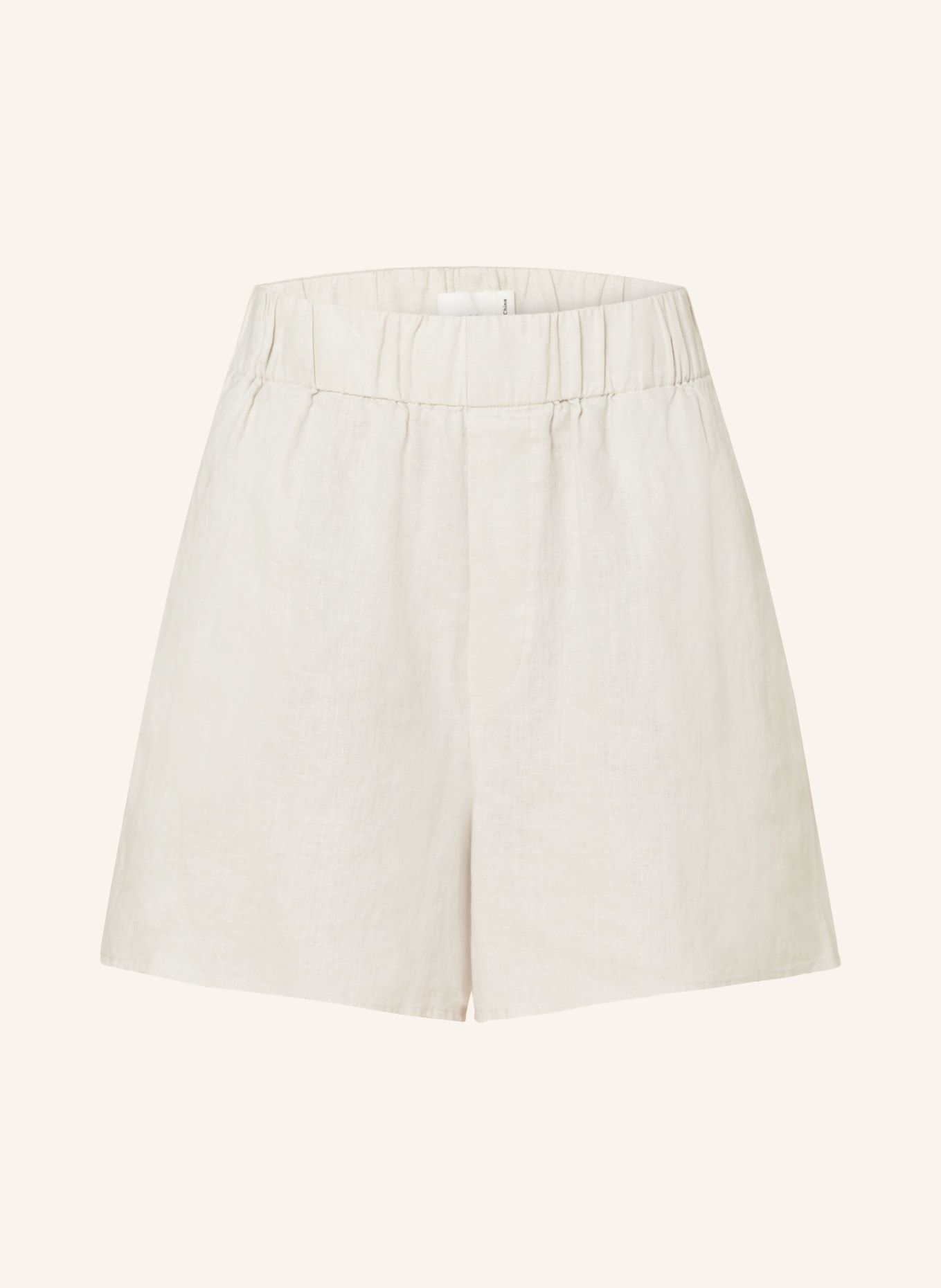 CLOSED Linen shorts, Color: BEIGE (Image 1)