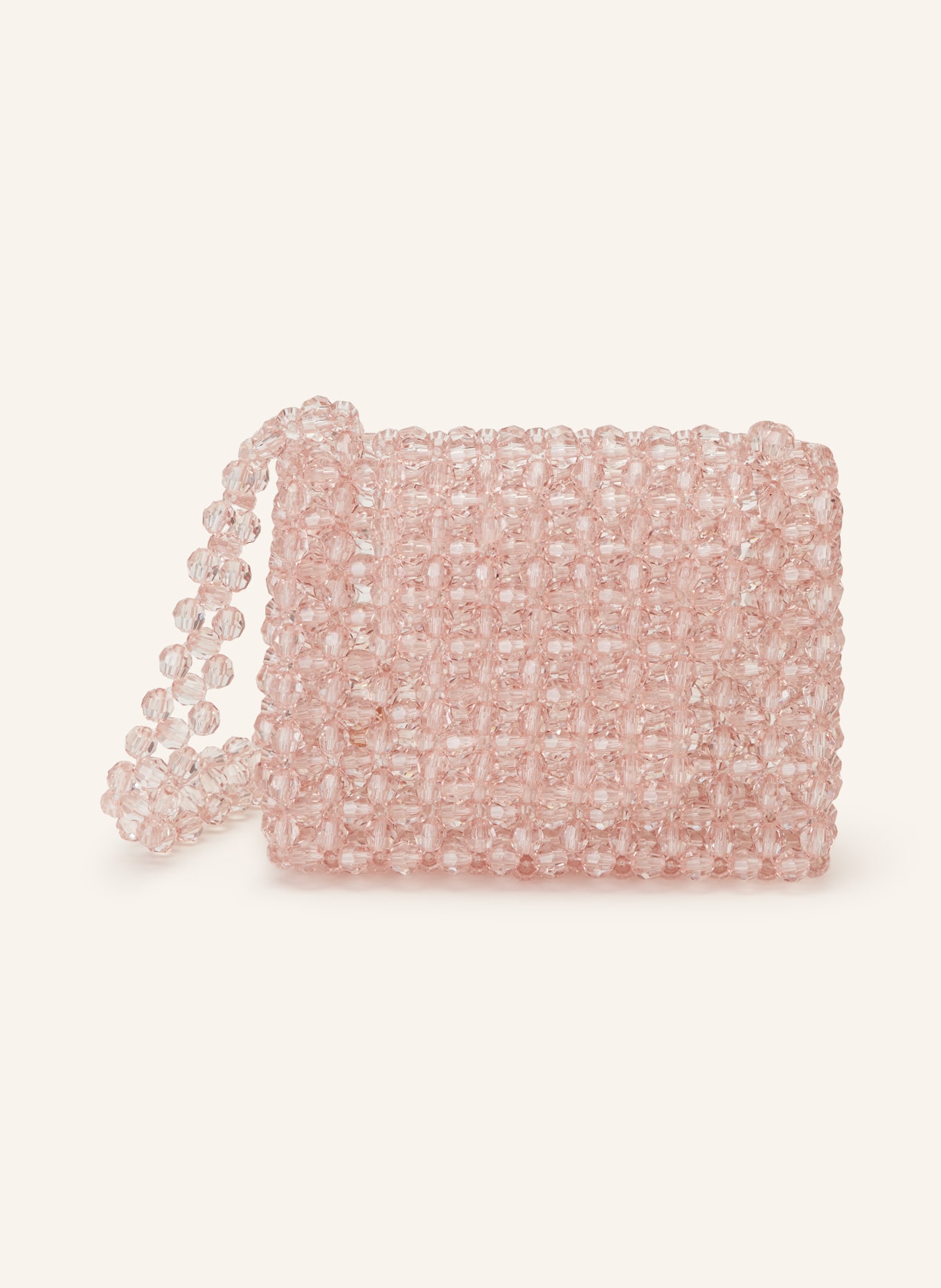 0711 TBILISI Crossbody bag ANI made of decorative beads, Color: ROSE (Image 1)
