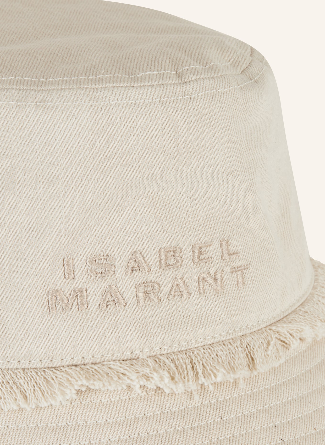 ISABEL MARANT Bucket hat BERGEN, Color: ECRU (Image 3)