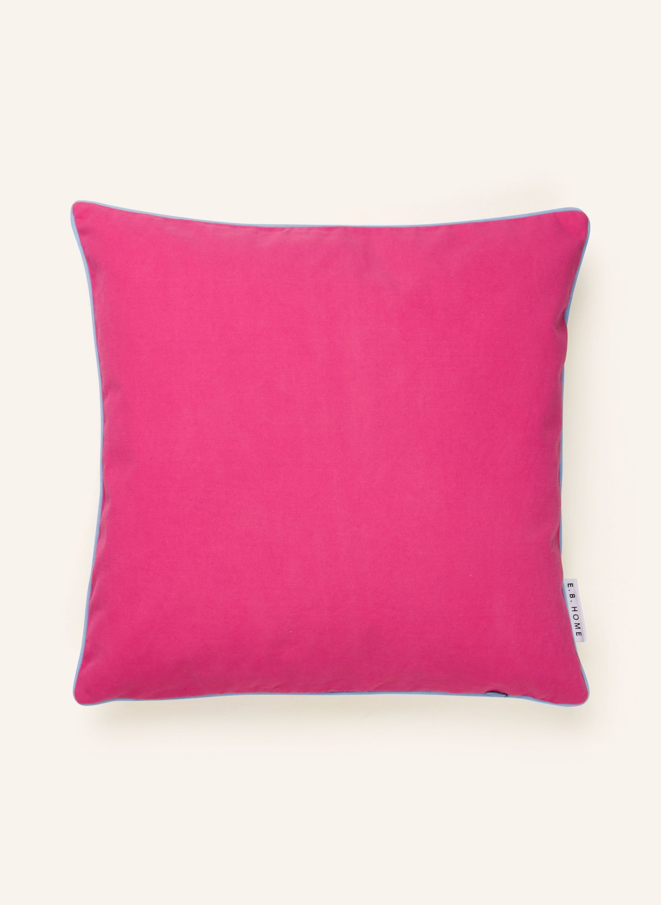 EB HOME Decorative cushion cover, Color: LIGHT GRAY/ PINK/ NEON GREEN (Image 2)