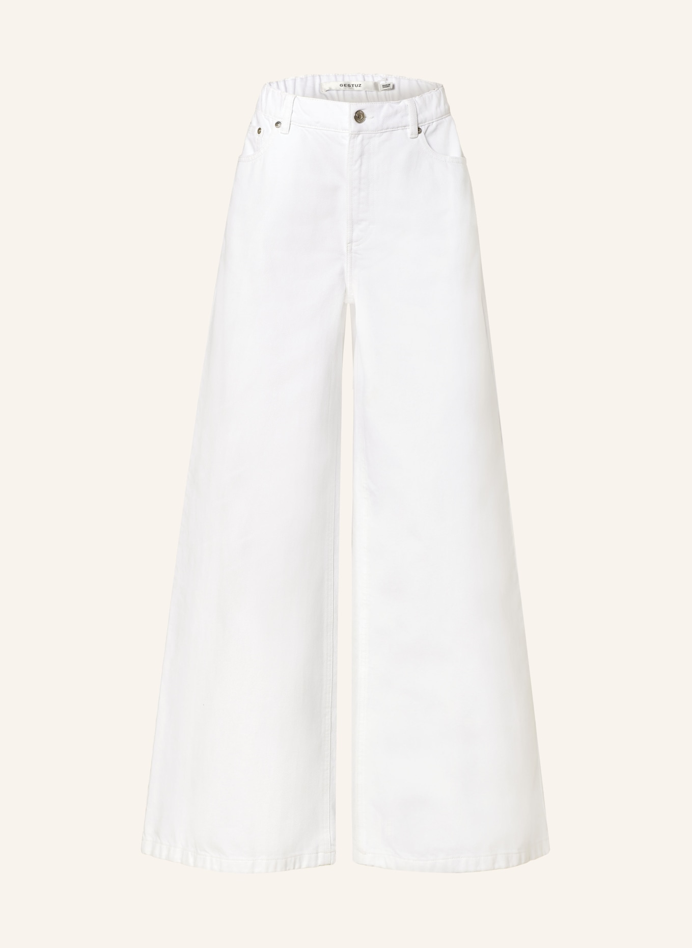 GESTUZ Flared jeans MILYGZ, Color: WHITE (Image 1)