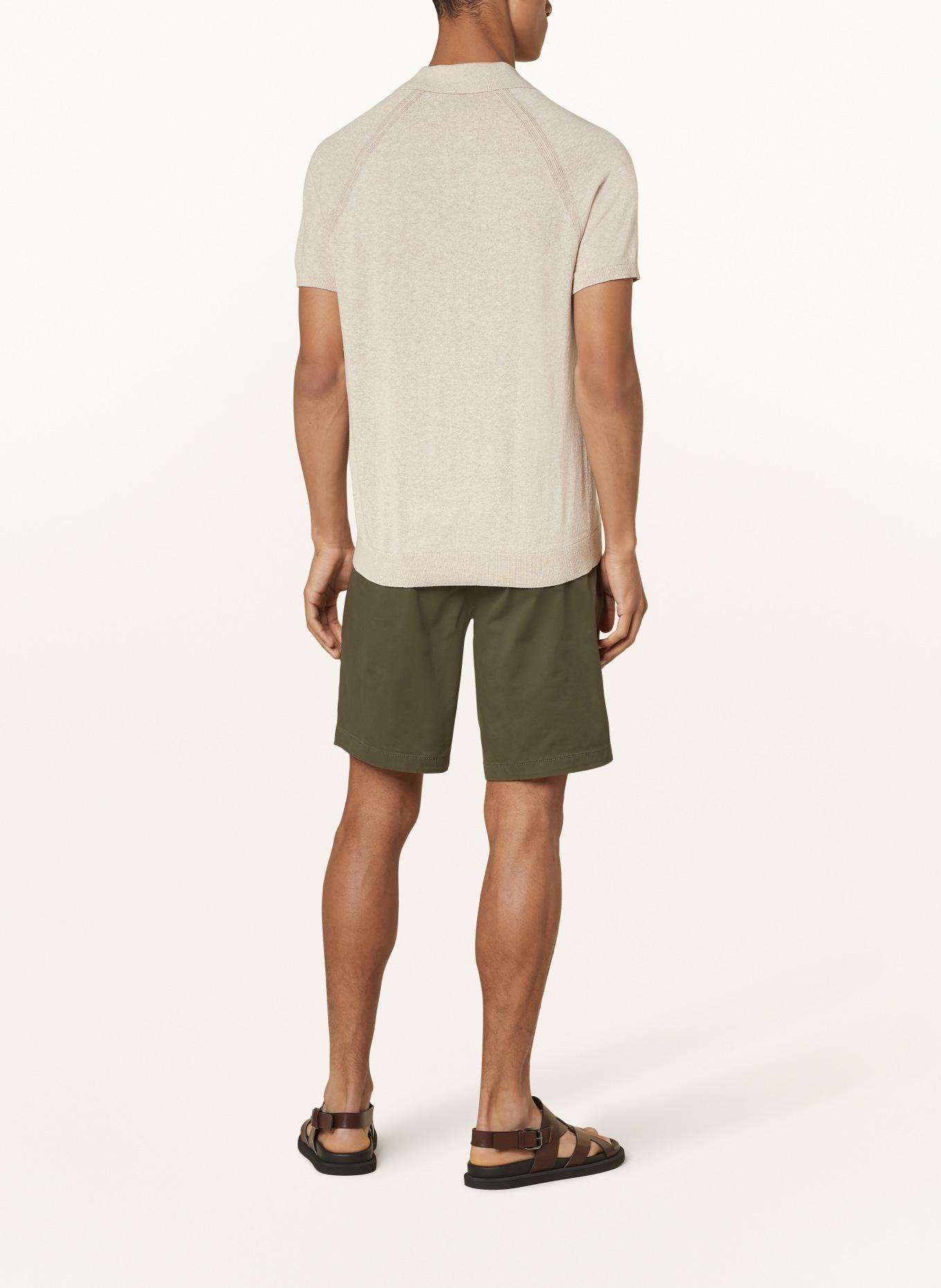 FYNCH-HATTON Shorts, Farbe: KHAKI (Bild 3)