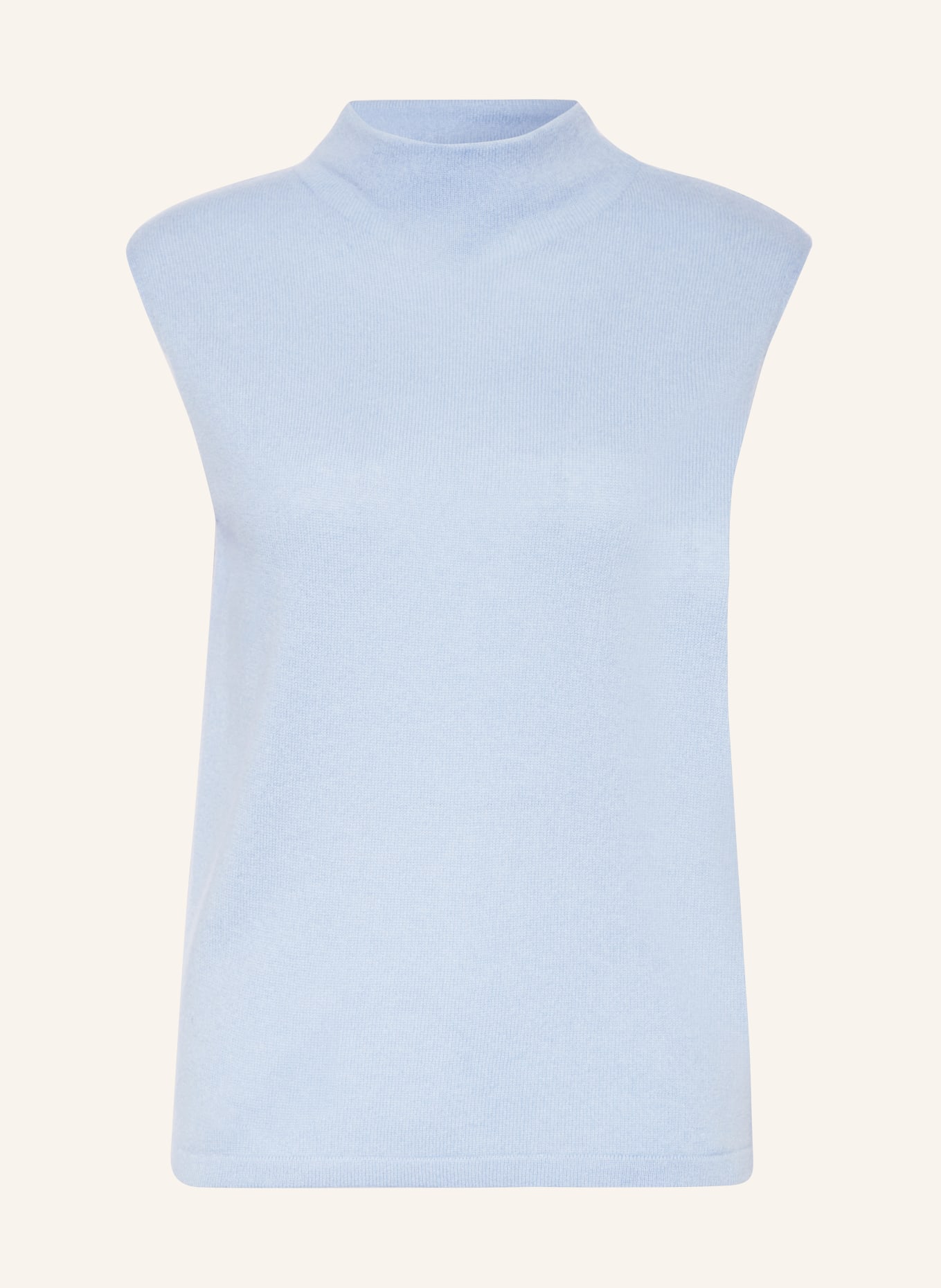 darling harbour Sweater vest with cashmere, Color: HELLBLAU (Image 1)