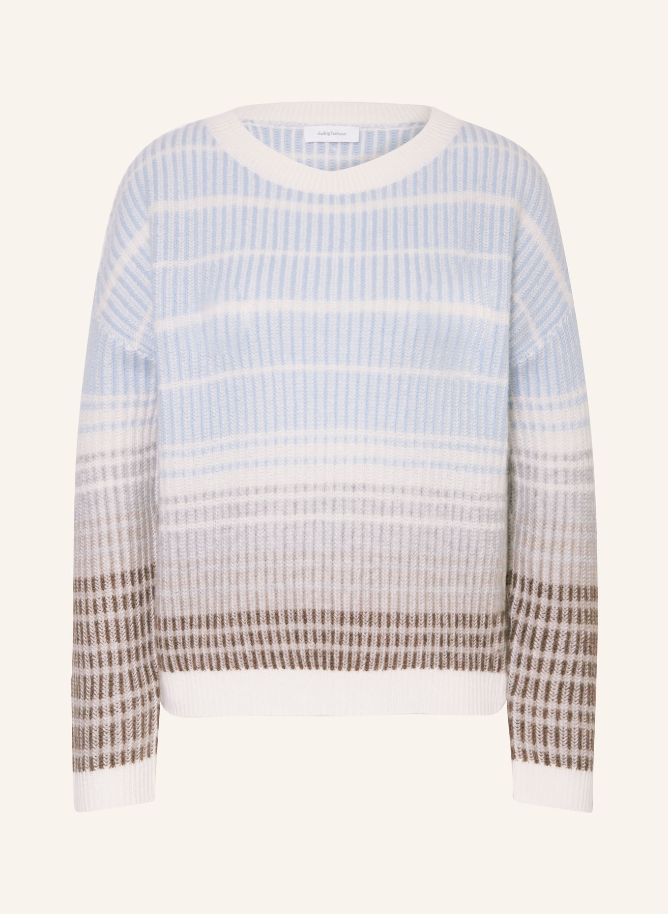 darling harbour Pullover mit Cashmere: COMBO ERCU / HELLBLAU