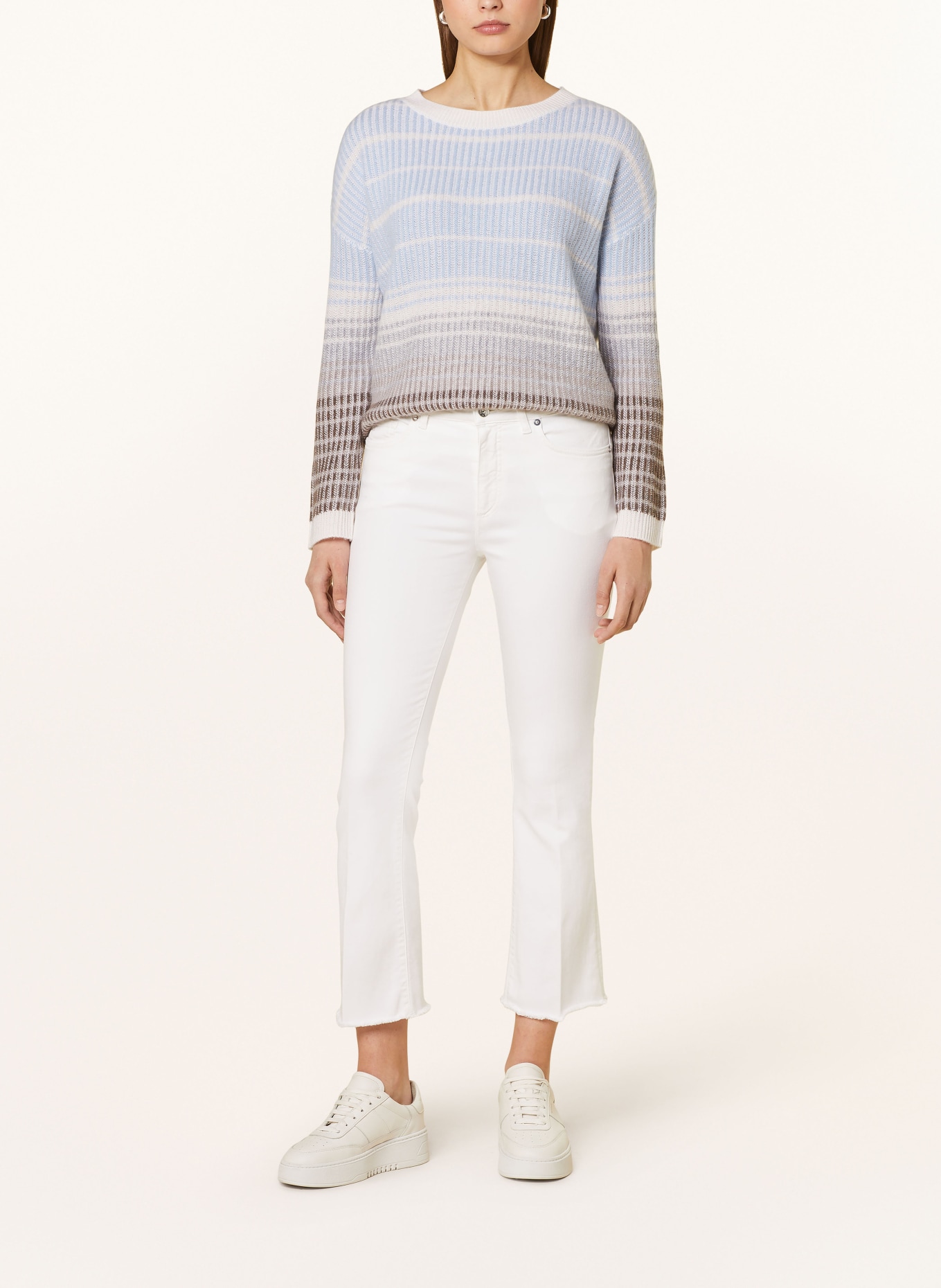 darling harbour Pullover mit Cashmere: COMBO ERCU / HELLBLAU