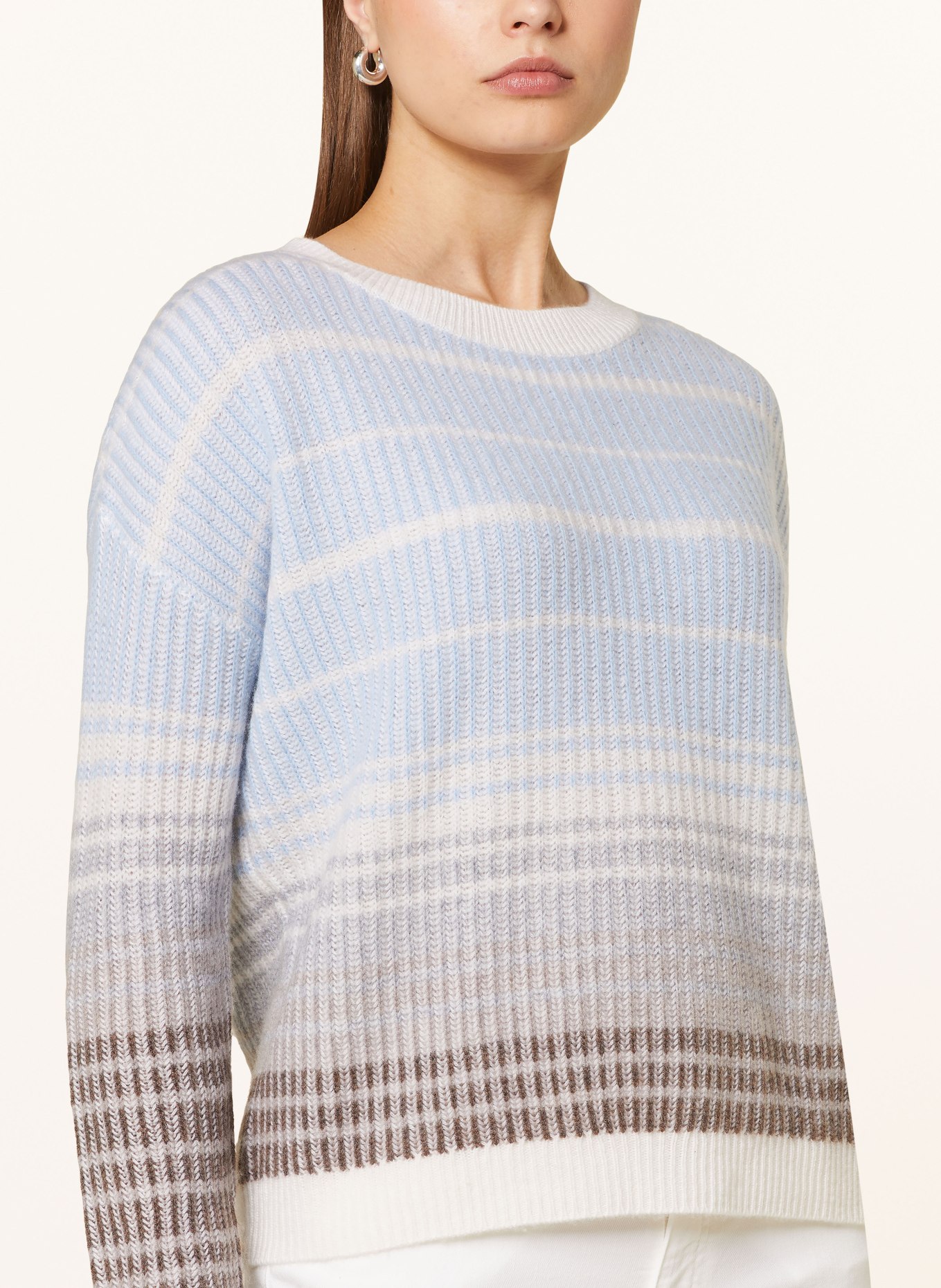 darling harbour Pullover mit Cashmere: COMBO ERCU / HELLBLAU