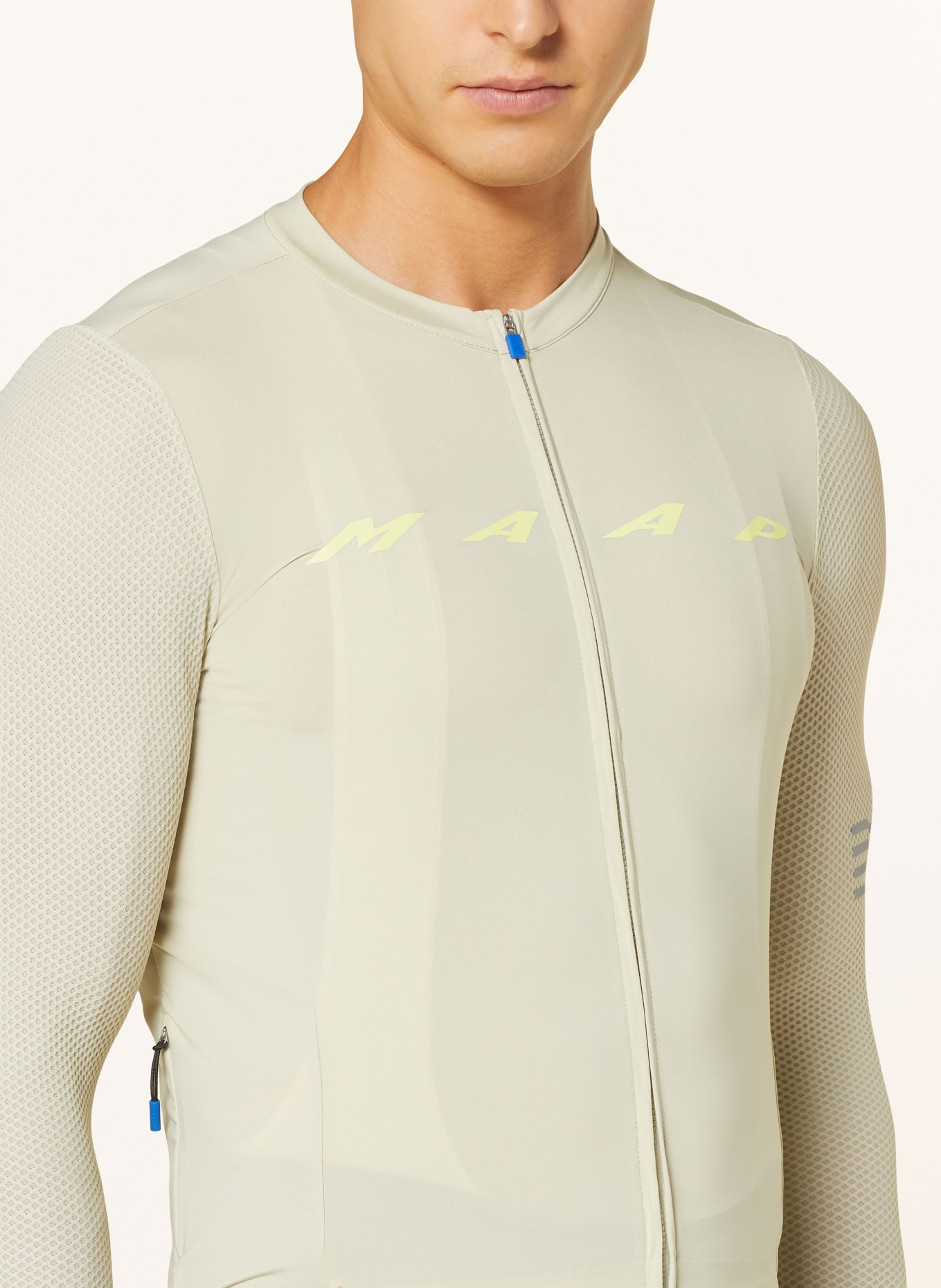 MAAP Cycling jersey EVADE PRO BASE 2.0, Color: LIGHT YELLOW (Image 4)