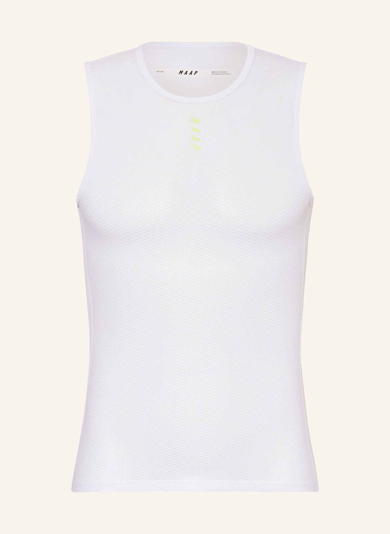 MAAP Baselayer top TEAM BASE LAYER, Color: WHITE (Image 1)