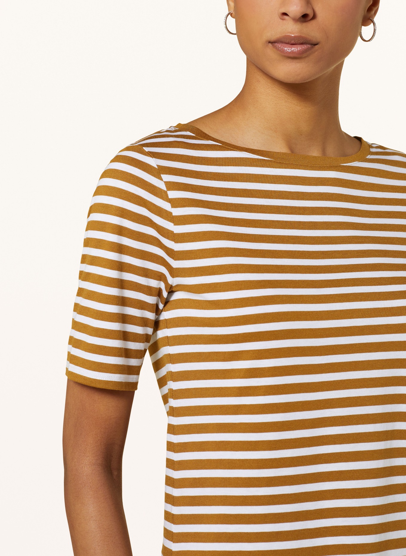 MAERZ MUENCHEN T-Shirt, Farbe: WEISS/ BRAUN (Bild 4)