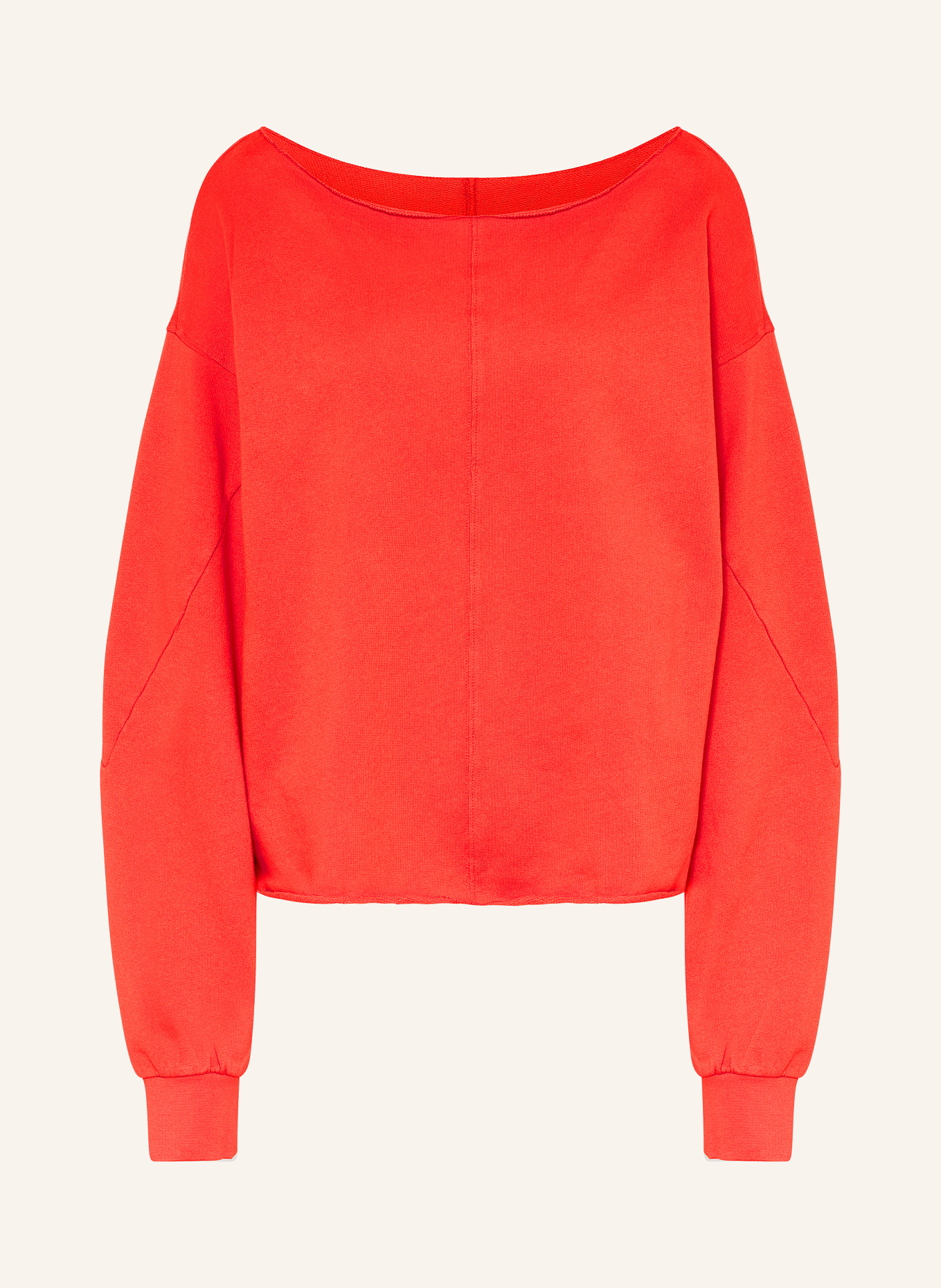 10DAYS Cropped sweatshirt, Color: RED (Image 1)