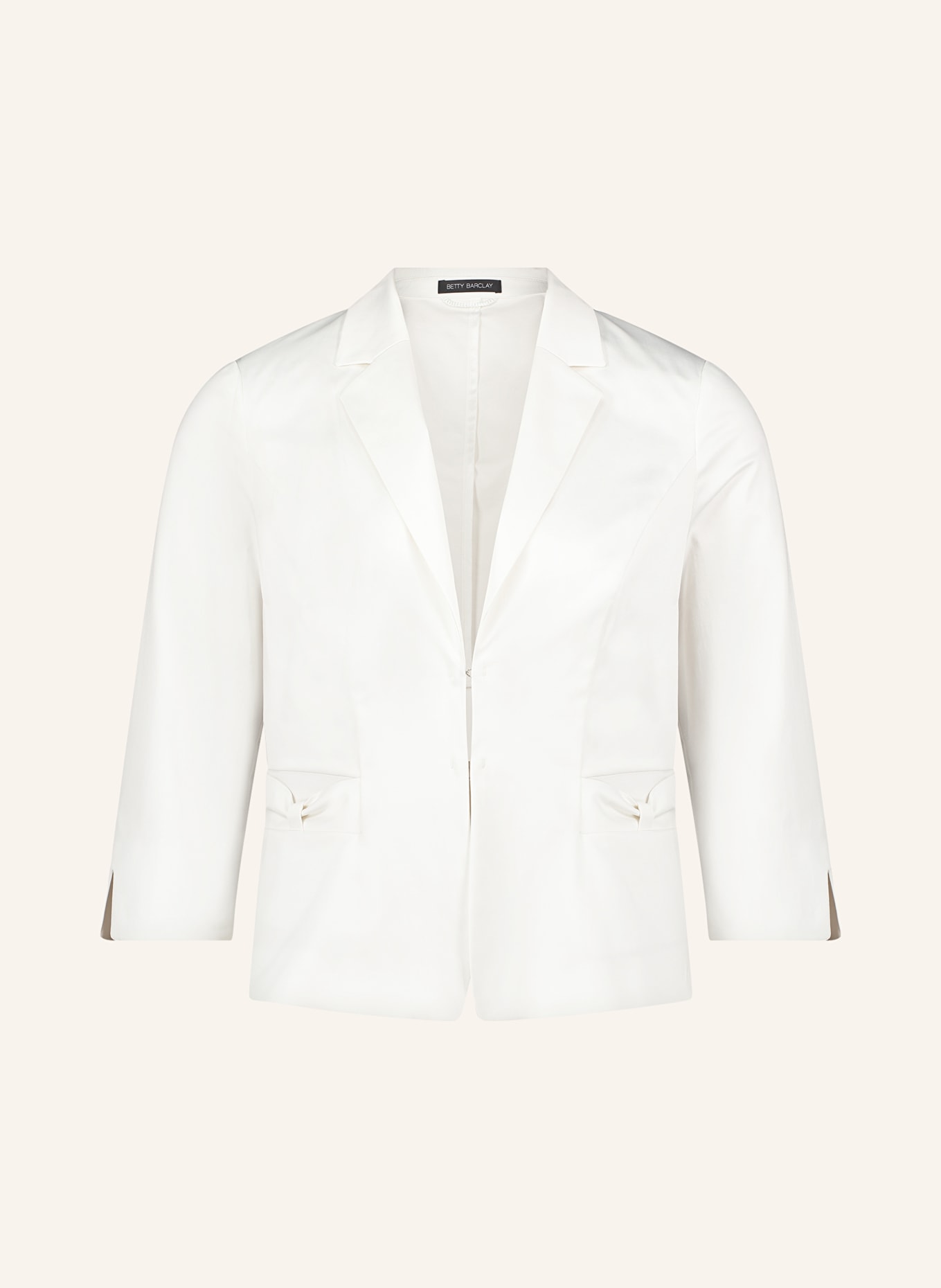 Betty Barclay Blazer with 3/4 sleeve, Color: CREAM (Image 1)