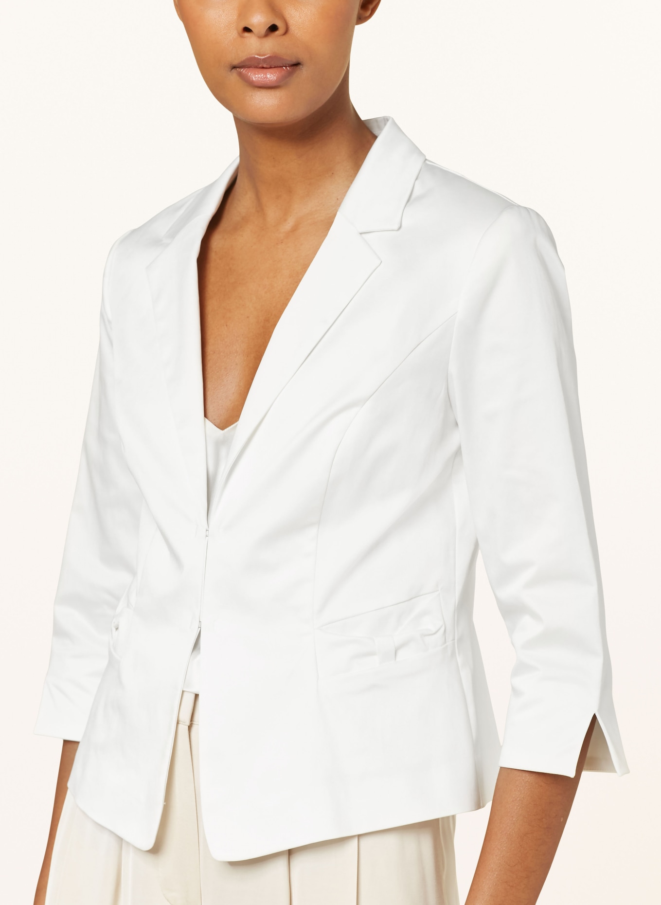 Betty Barclay Blazer with 3/4 sleeve, Color: CREAM (Image 4)