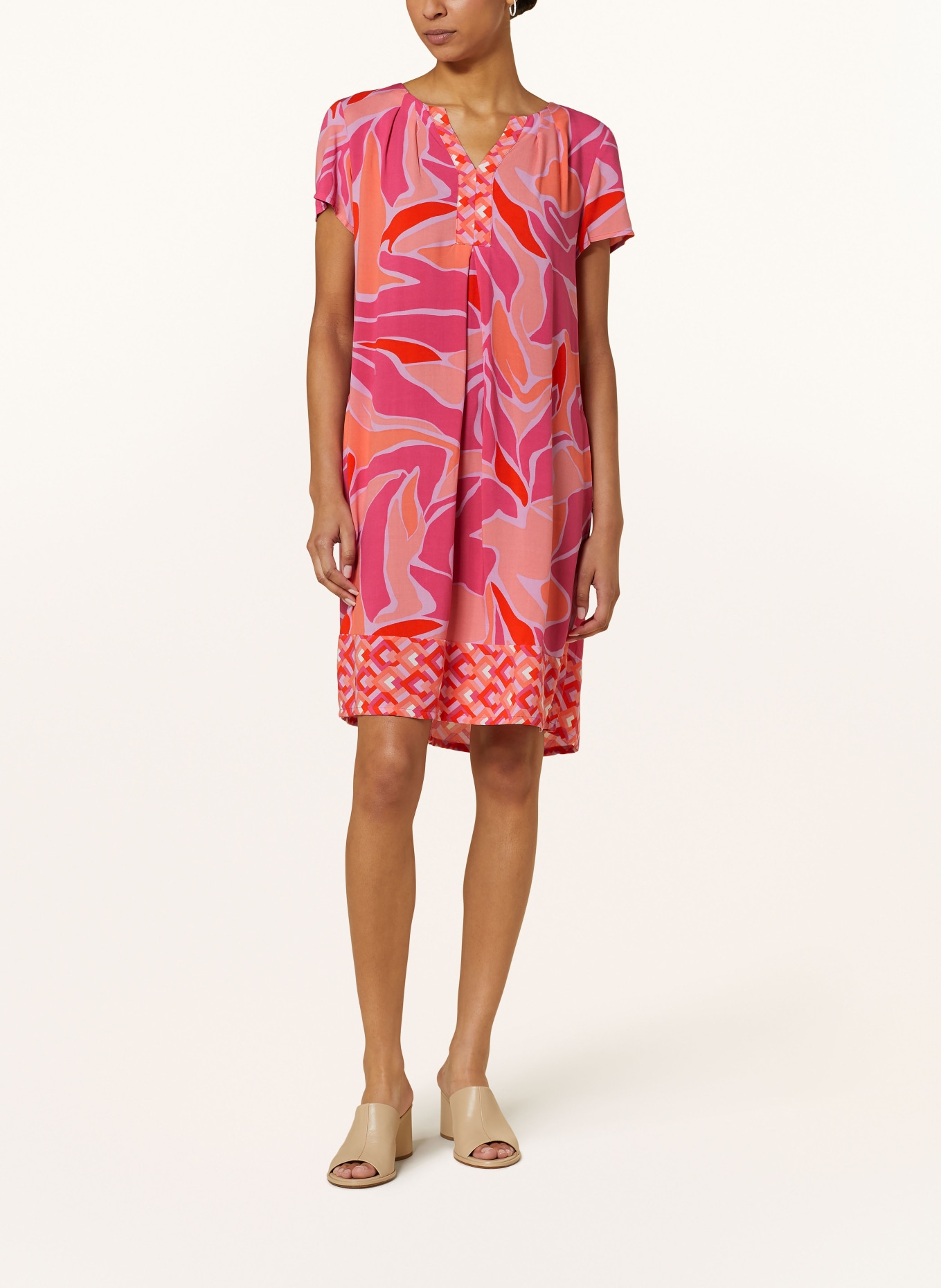Betty Barclay Kleid, Farbe: PINK/ HELLLILA/ HELLORANGE (Bild 2)