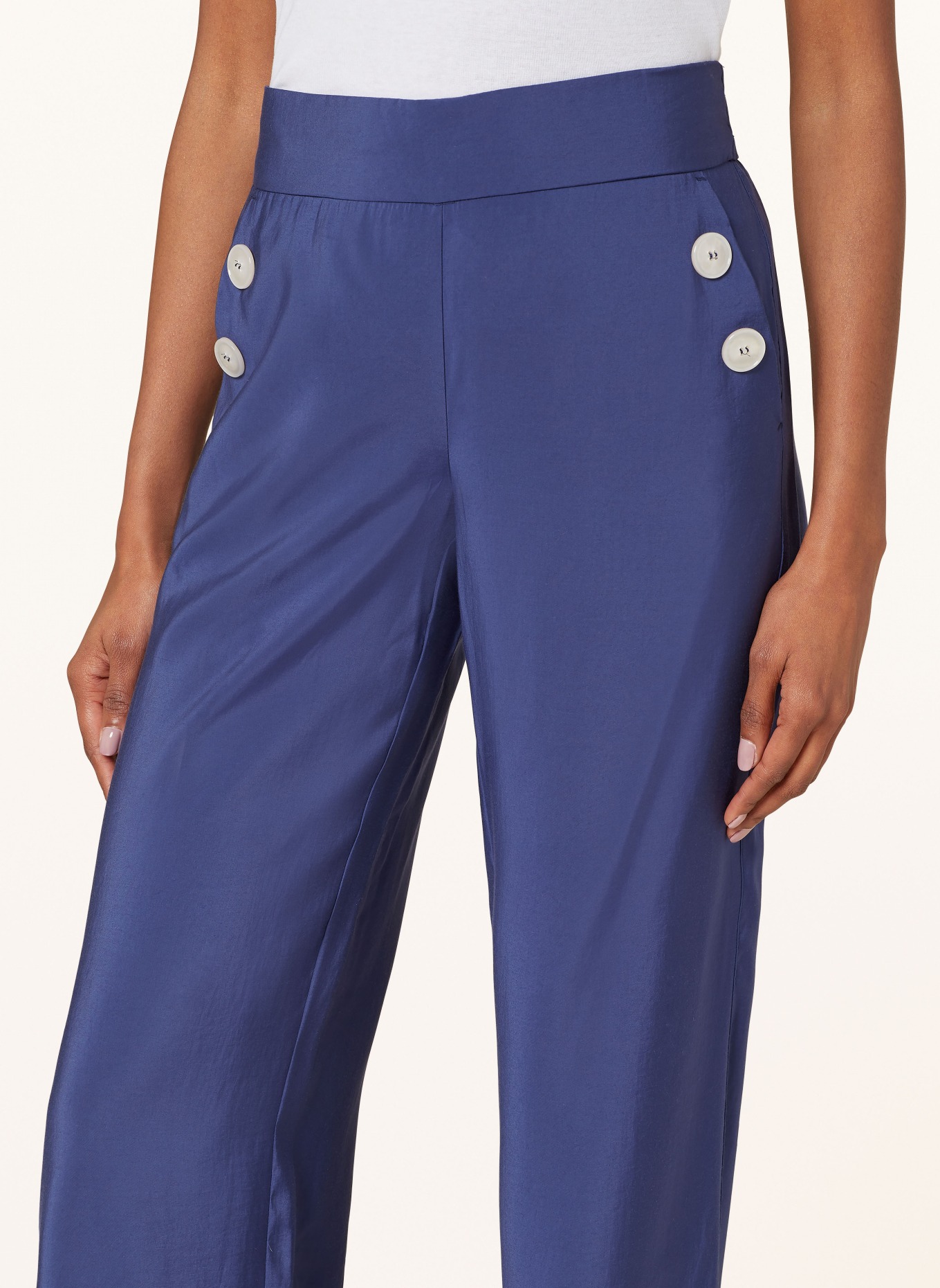 Betty Barclay Trousers, Color: BLUE (Image 5)