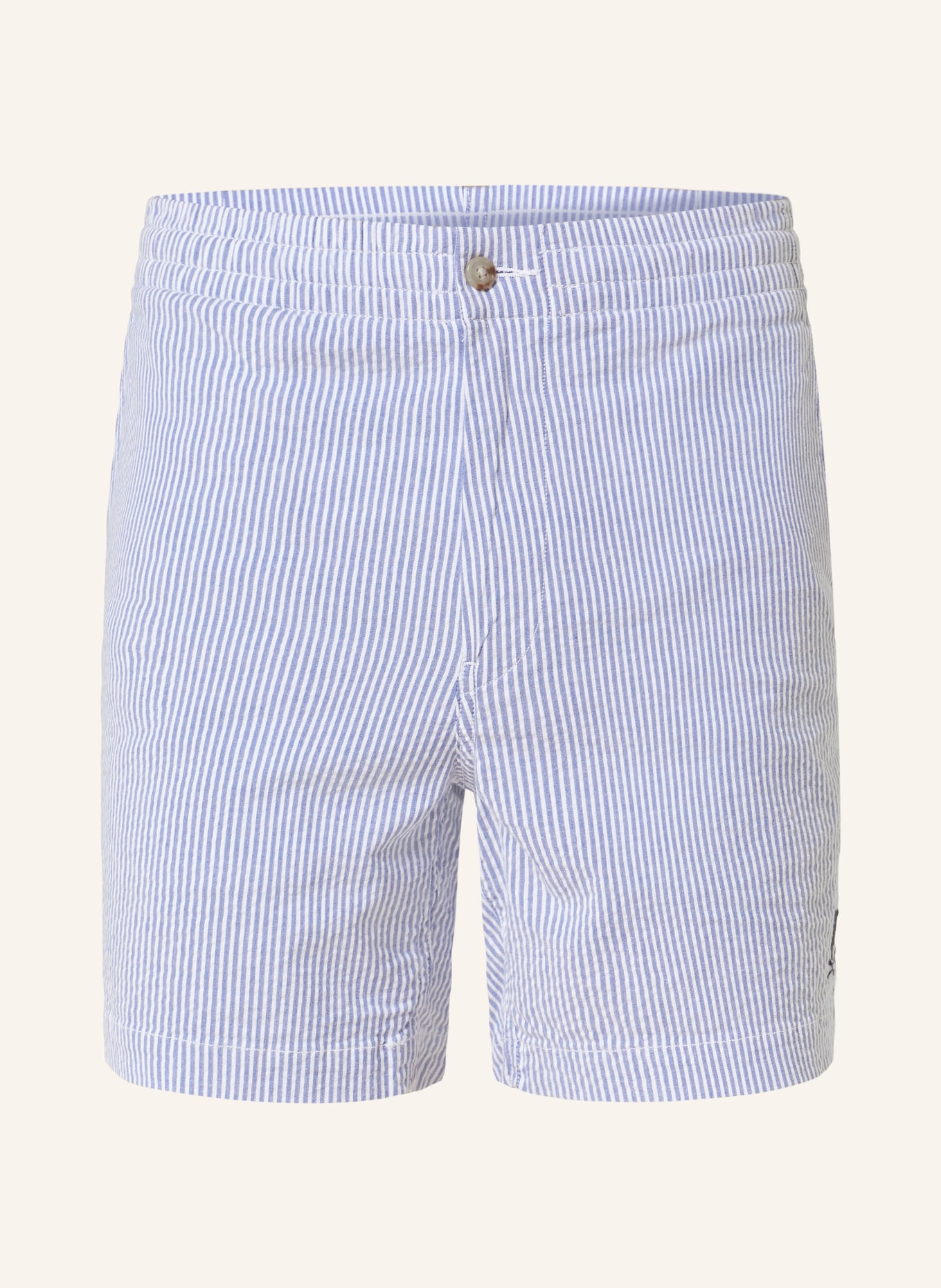 POLO RALPH LAUREN Shorts Stretch classic fit, Color: BLUE/ WHITE (Image 1)