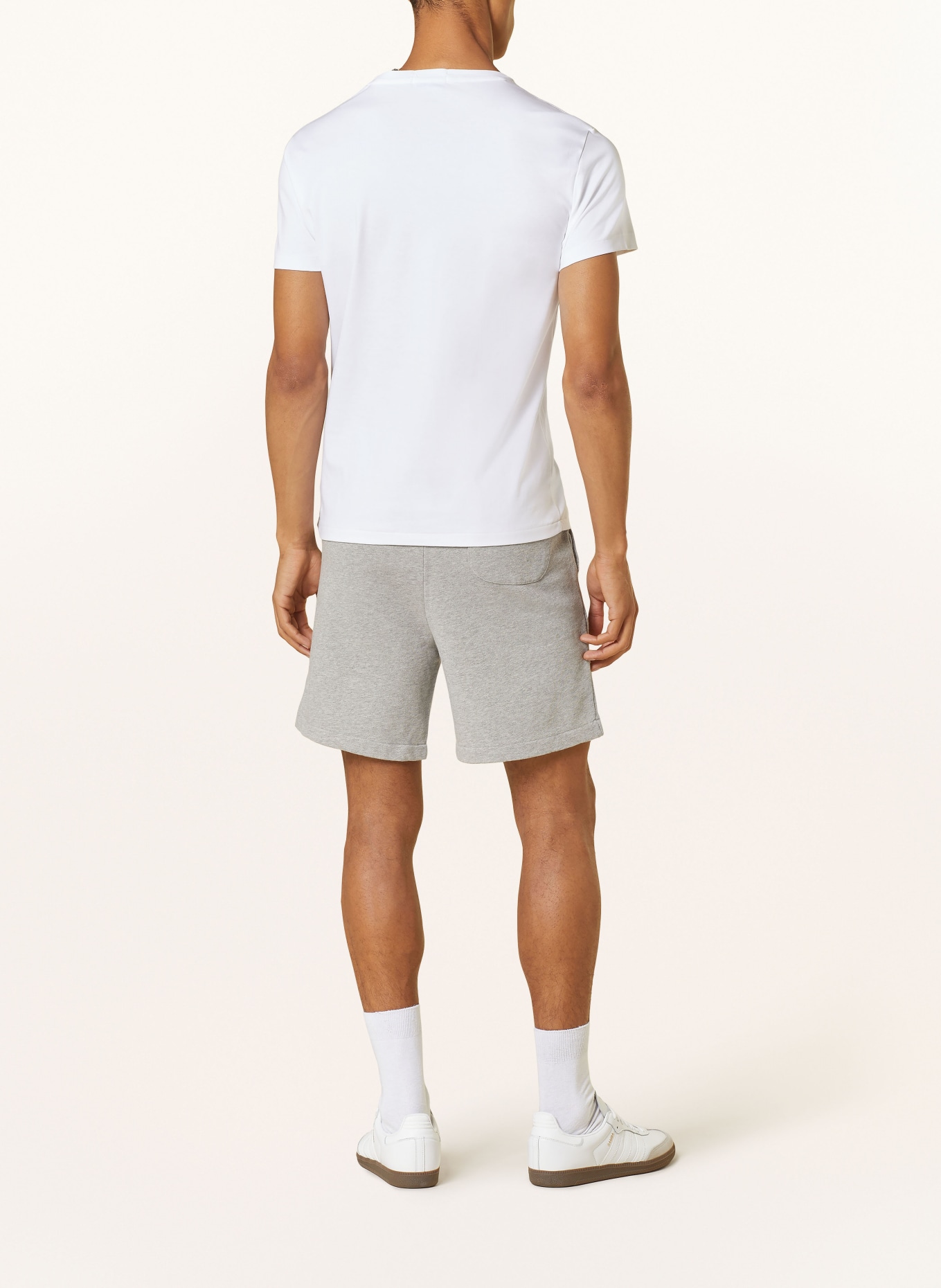 POLO RALPH LAUREN Sweat shorts, Color: GRAY (Image 3)