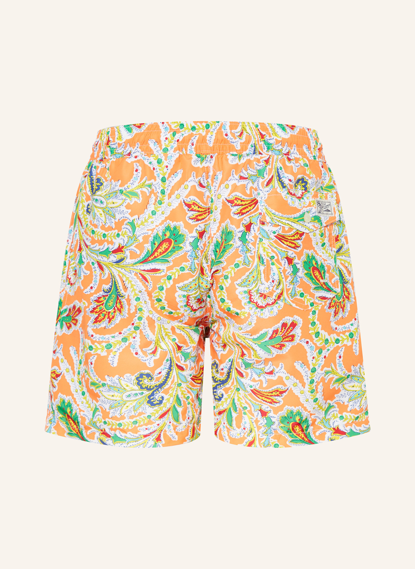 POLO RALPH LAUREN Swim shorts, Color: ORANGE/ YELLOW/ GREEN (Image 2)