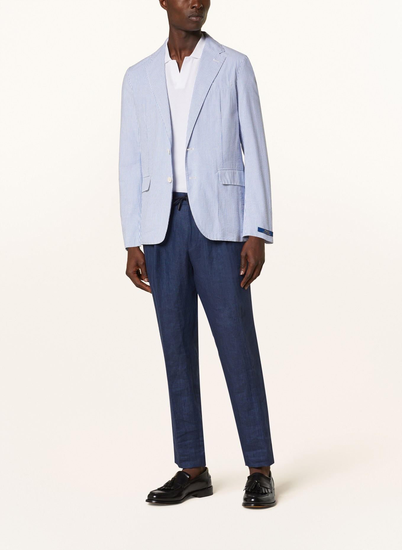 POLO RALPH LAUREN Tailored jacket Modern Fit, Color: 001 BRIGHT BLUE/WHITE (Image 2)