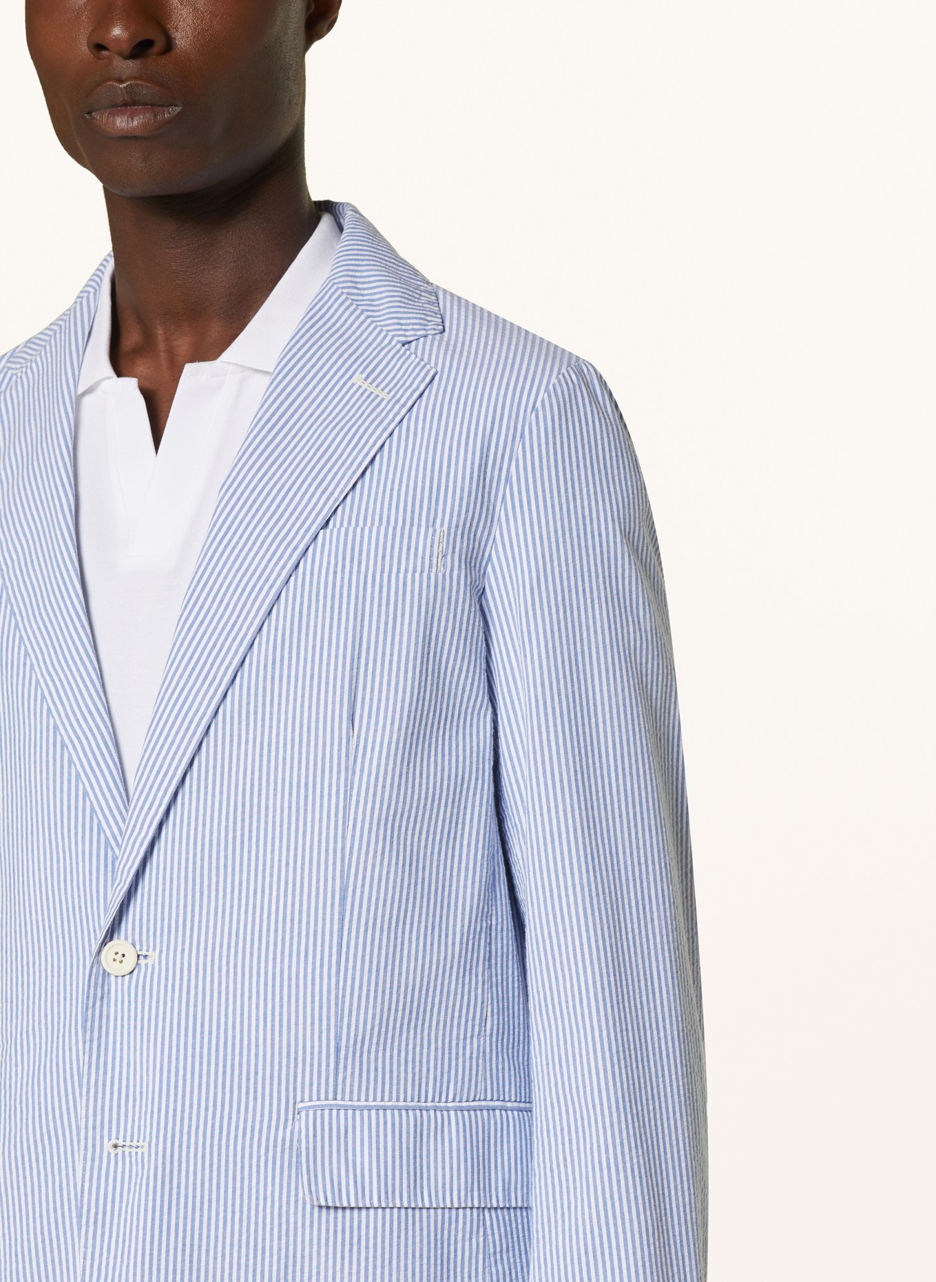 POLO RALPH LAUREN Tailored jacket Modern Fit, Color: 001 BRIGHT BLUE/WHITE (Image 5)