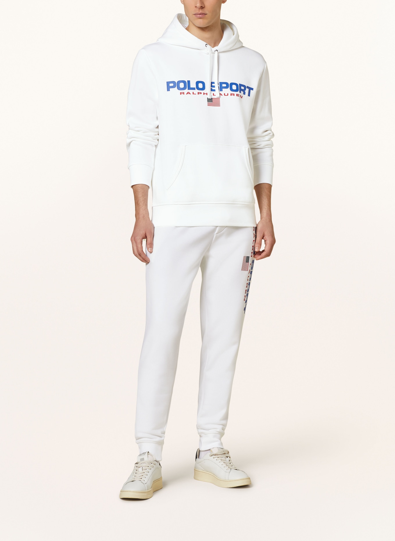 POLO SPORT Hoodie, Color: WHITE (Image 2)
