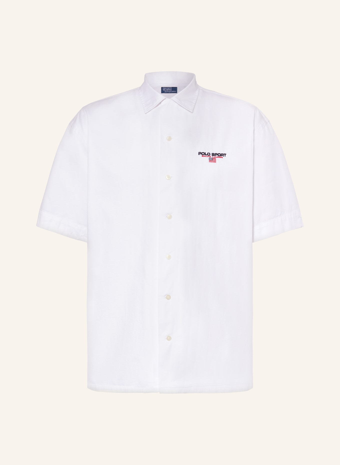 POLO SPORT Short sleeve shirt comfort fit, Color: WHITE (Image 1)