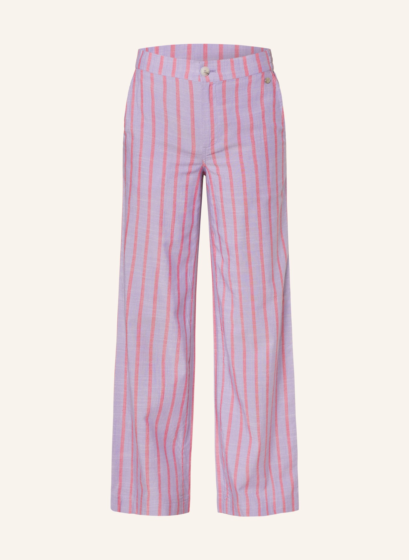 FYNCH-HATTON Spodnie marlena, Kolor: FUKSJA/ MOCNORÓŻOWY (Obrazek 1)