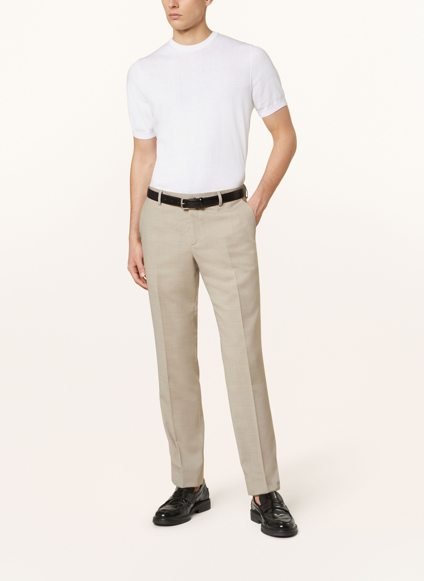 pierre cardin Suit trousers RYAN extra slim fit, Color: 8017 Irish Cream (Image 3)