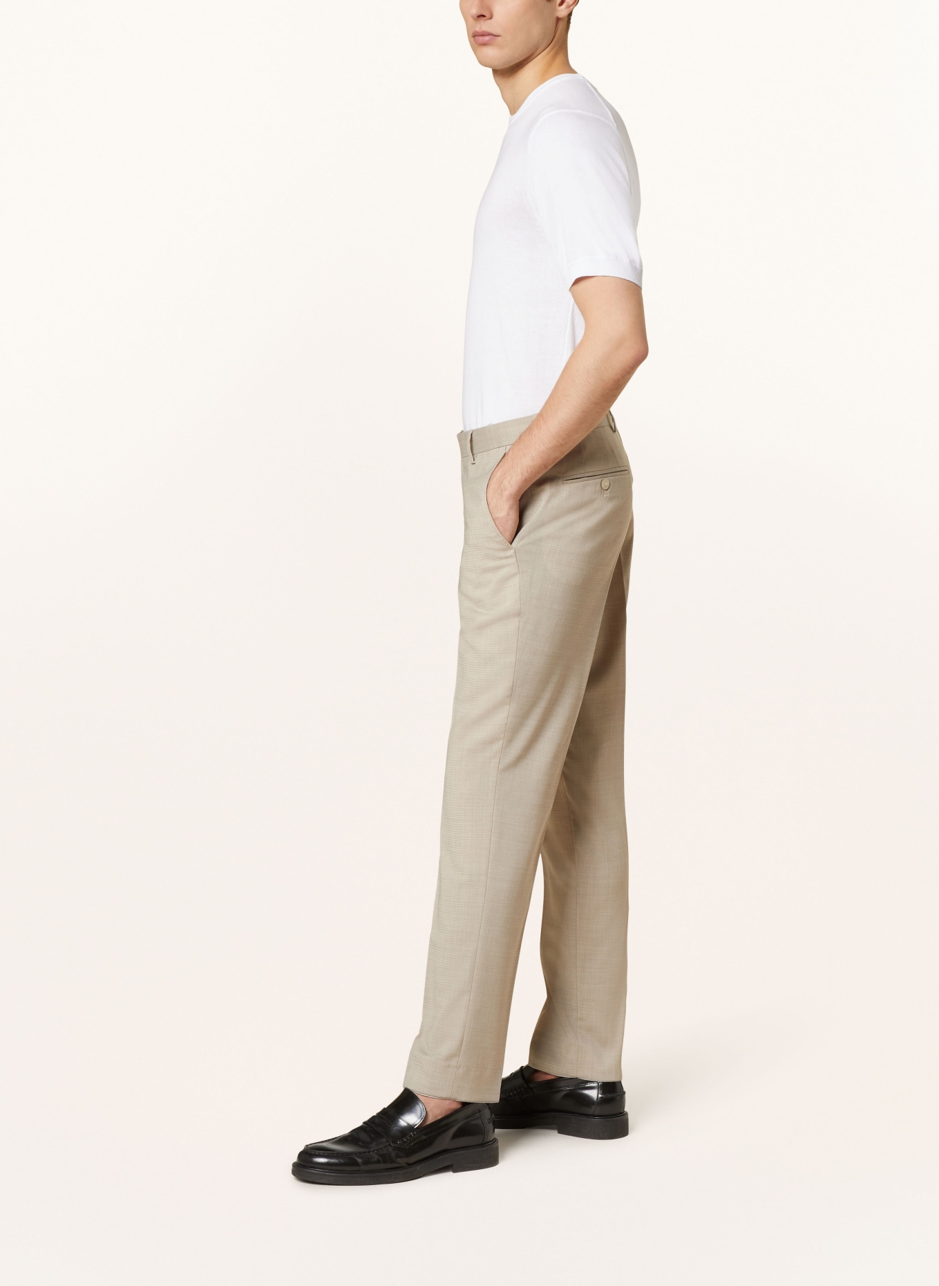 pierre cardin Suit trousers RYAN extra slim fit, Color: 8017 Irish Cream (Image 5)