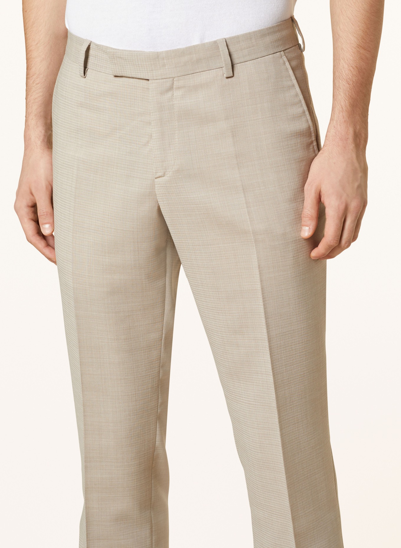 pierre cardin Suit trousers RYAN extra slim fit, Color: 8017 Irish Cream (Image 6)